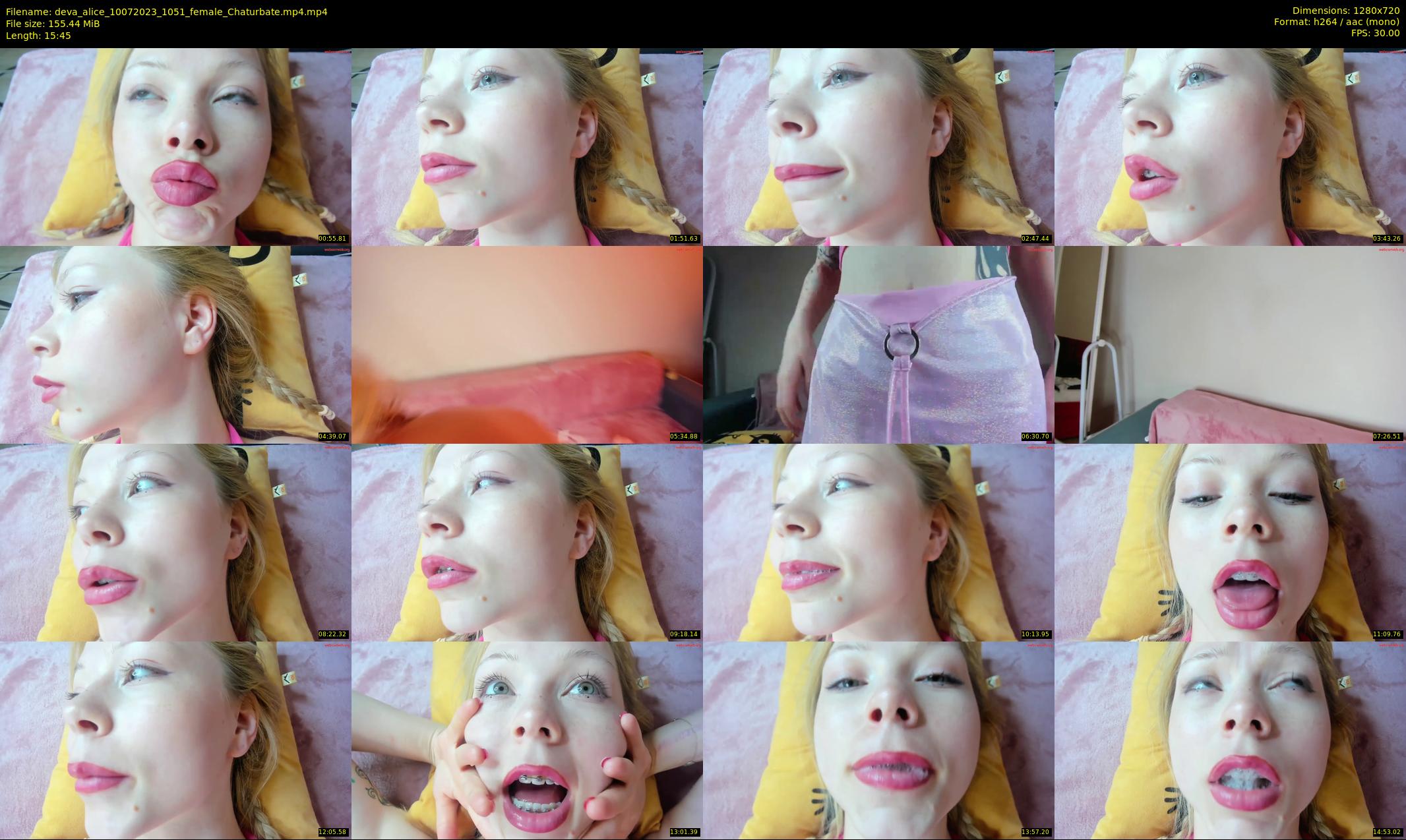 deva_alice — 16 minute Chaturbate female cam show recording, 720p, Jul 10, 2023