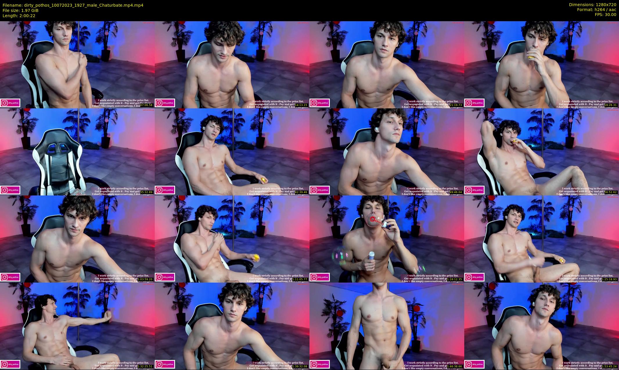 dirty_pothos — 121 minute Chaturbate male cam show recording, 720p, Jul 10, 2023