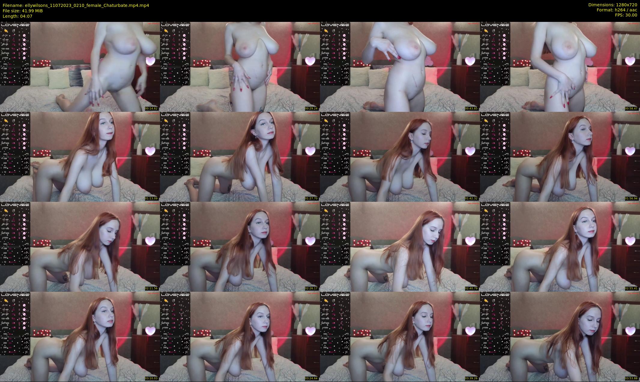 ellywilsons — 5 minute Chaturbate female cam show recording, 720p, Jul 11, 2023