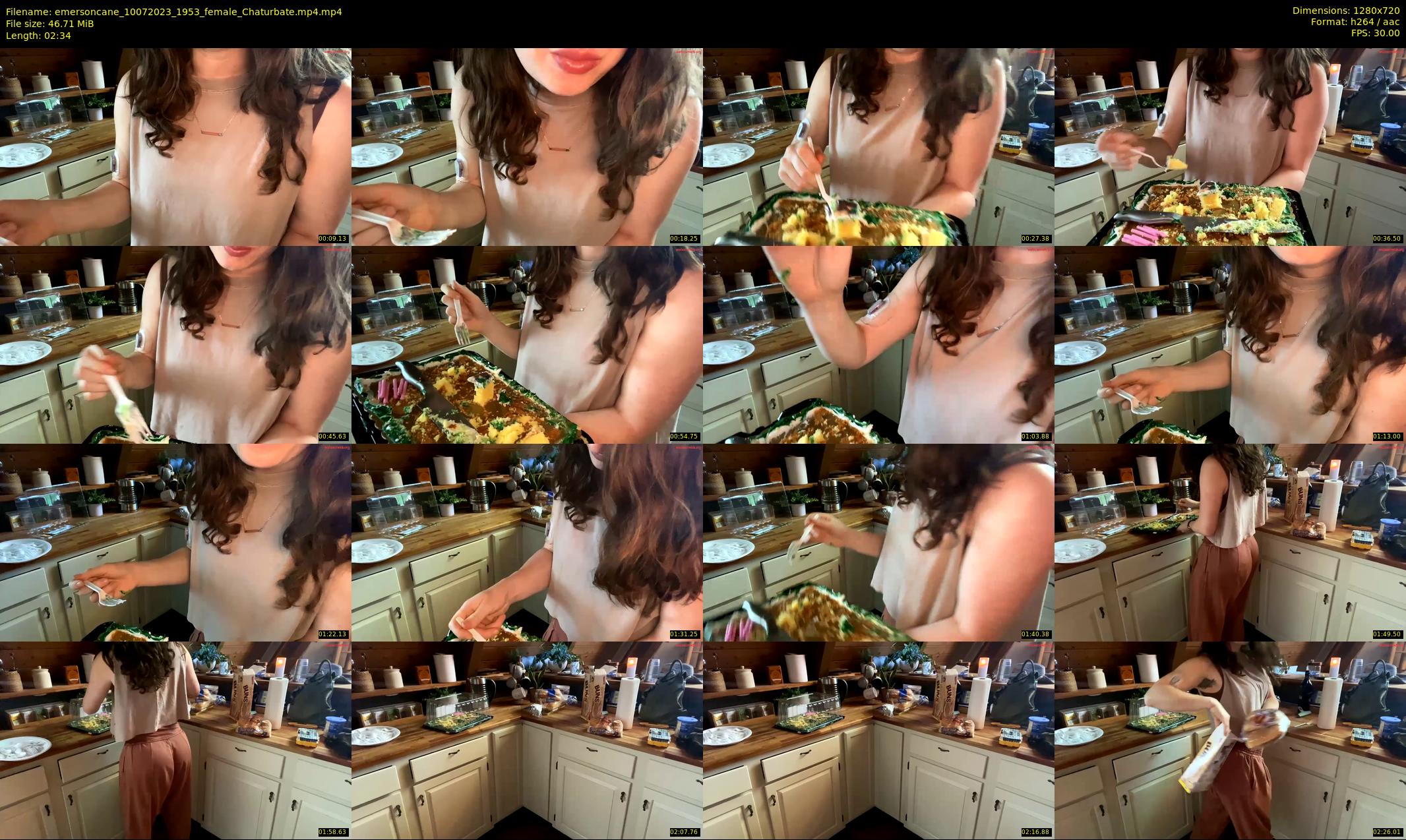 emersoncane — 3 minute Chaturbate female cam show recording, 720p, Jul 10, 2023