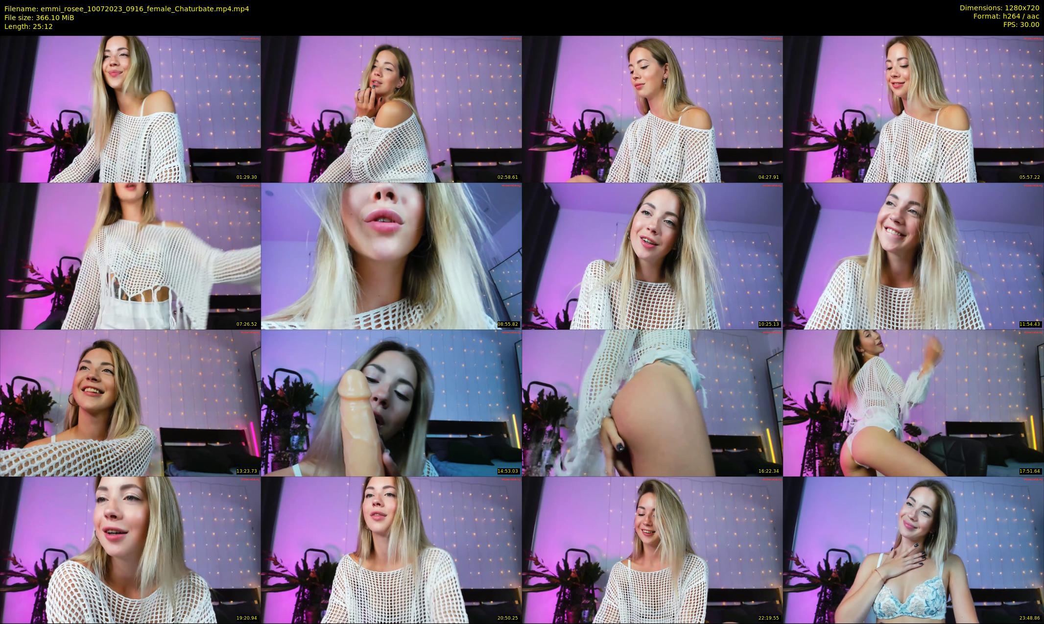 emmi_rosee — 26 minute Chaturbate female cam show recording, 720p, Jul 10, 2023
