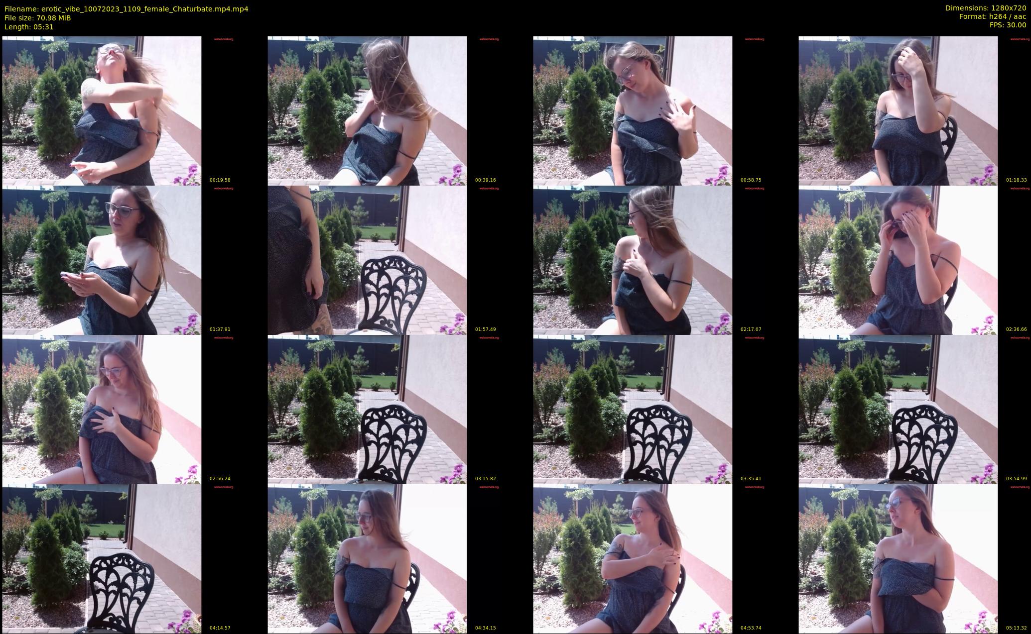 erotic_vibe — 6 minute Chaturbate female cam show recording, 720p, Jul 10, 2023