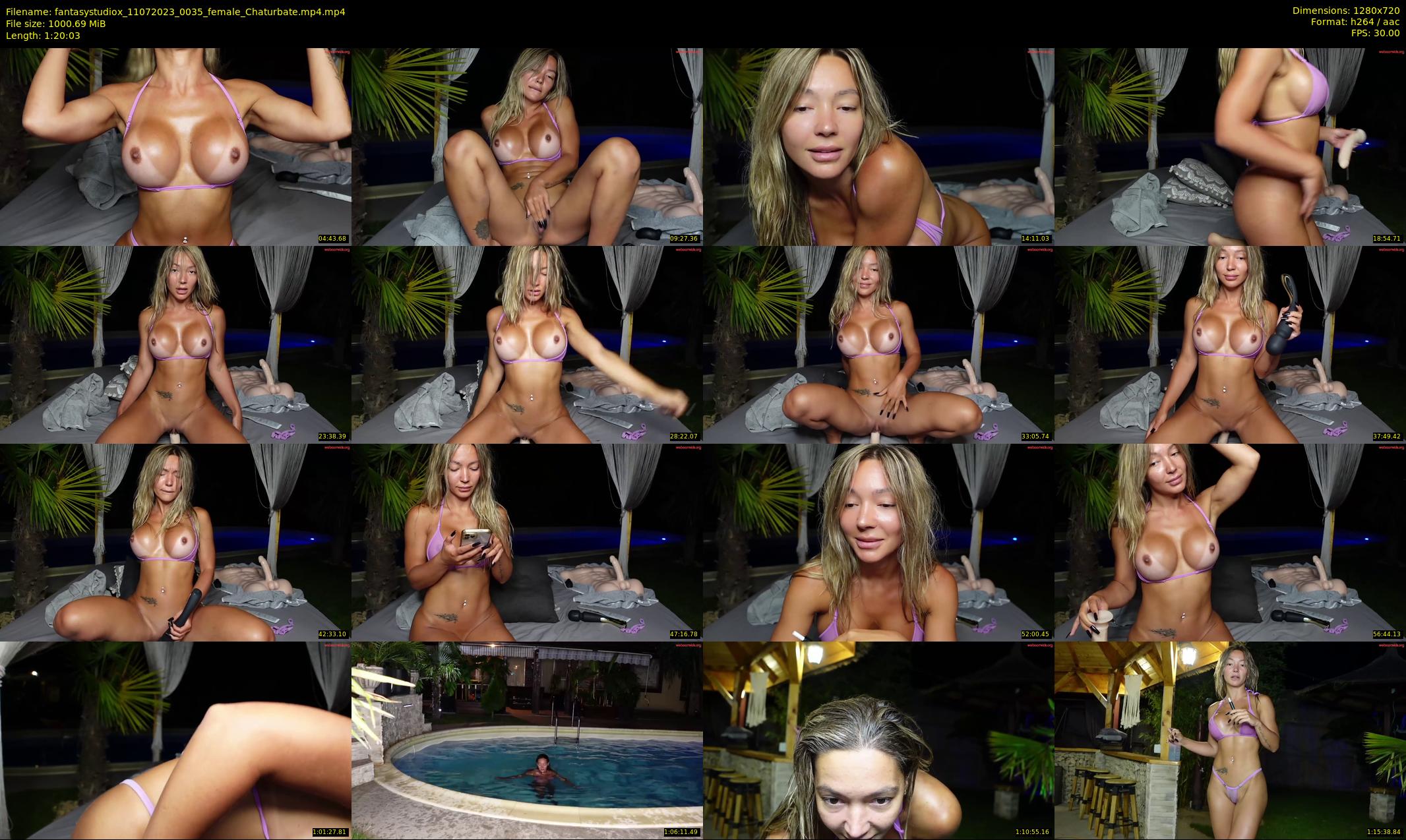 fantasystudiox — 81 minute Chaturbate female cam show recording, 720p, Jul 11, 2023