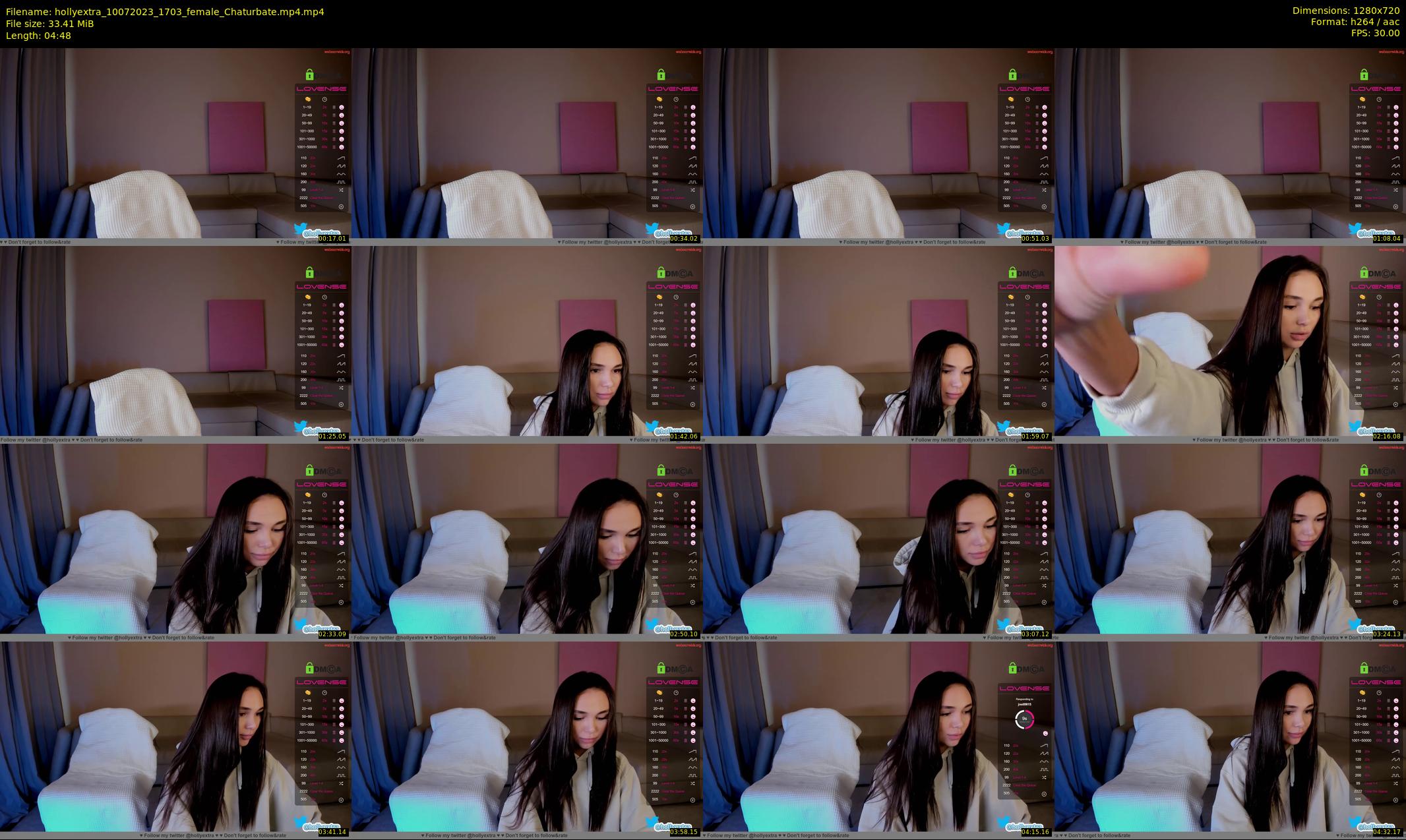 hollyextra — 5 minute Chaturbate female cam show recording, 720p, Jul 10, 2023
