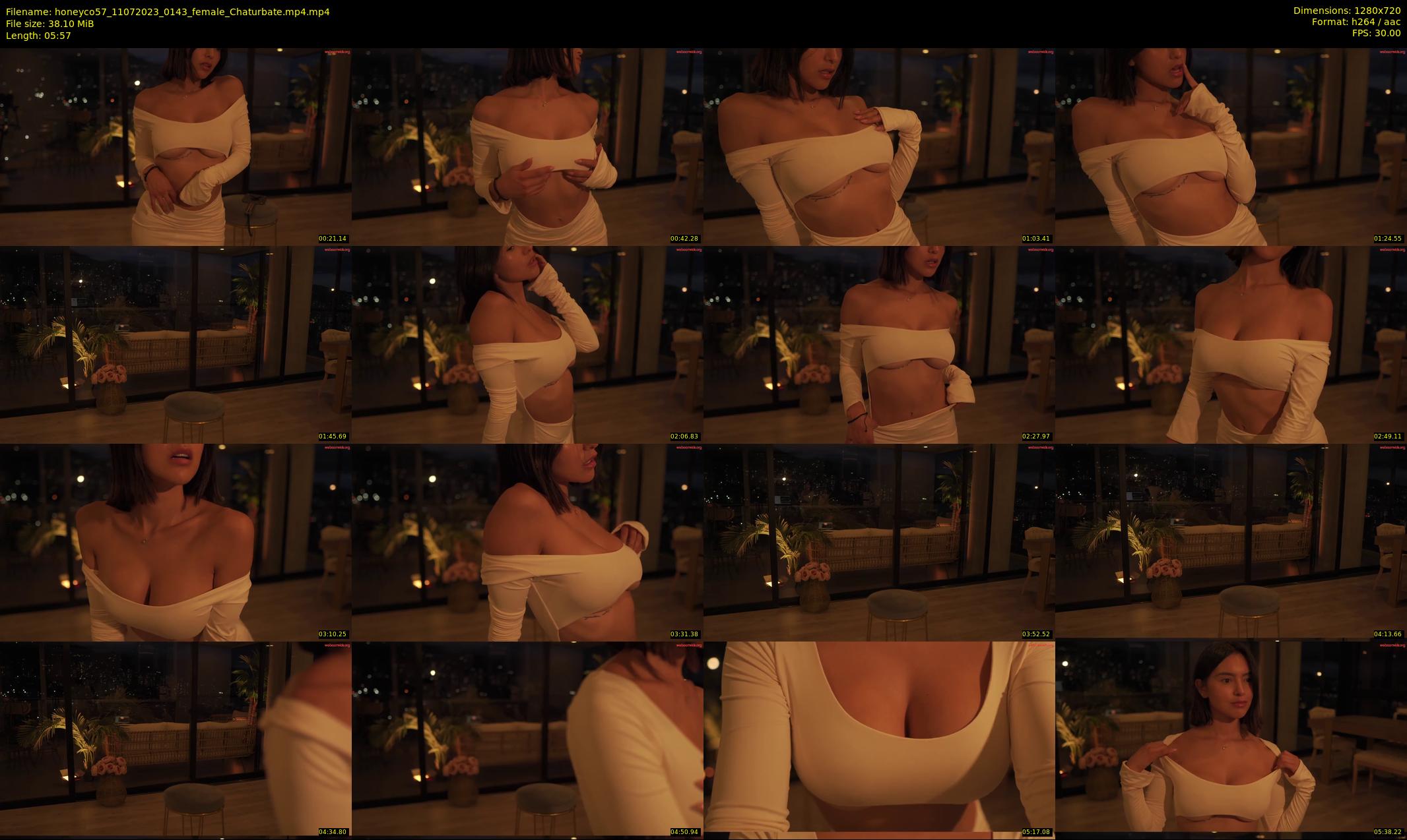 honeyco57 — 6 minute Chaturbate female cam show recording, 720p, Jul 11, 2023
