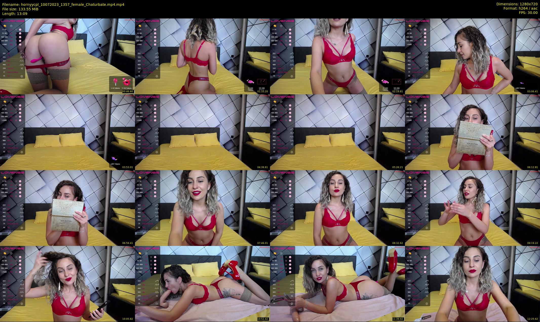 hornyycpl — 14 minute Chaturbate couple cam show recording, 720p, Jul 10, 2023