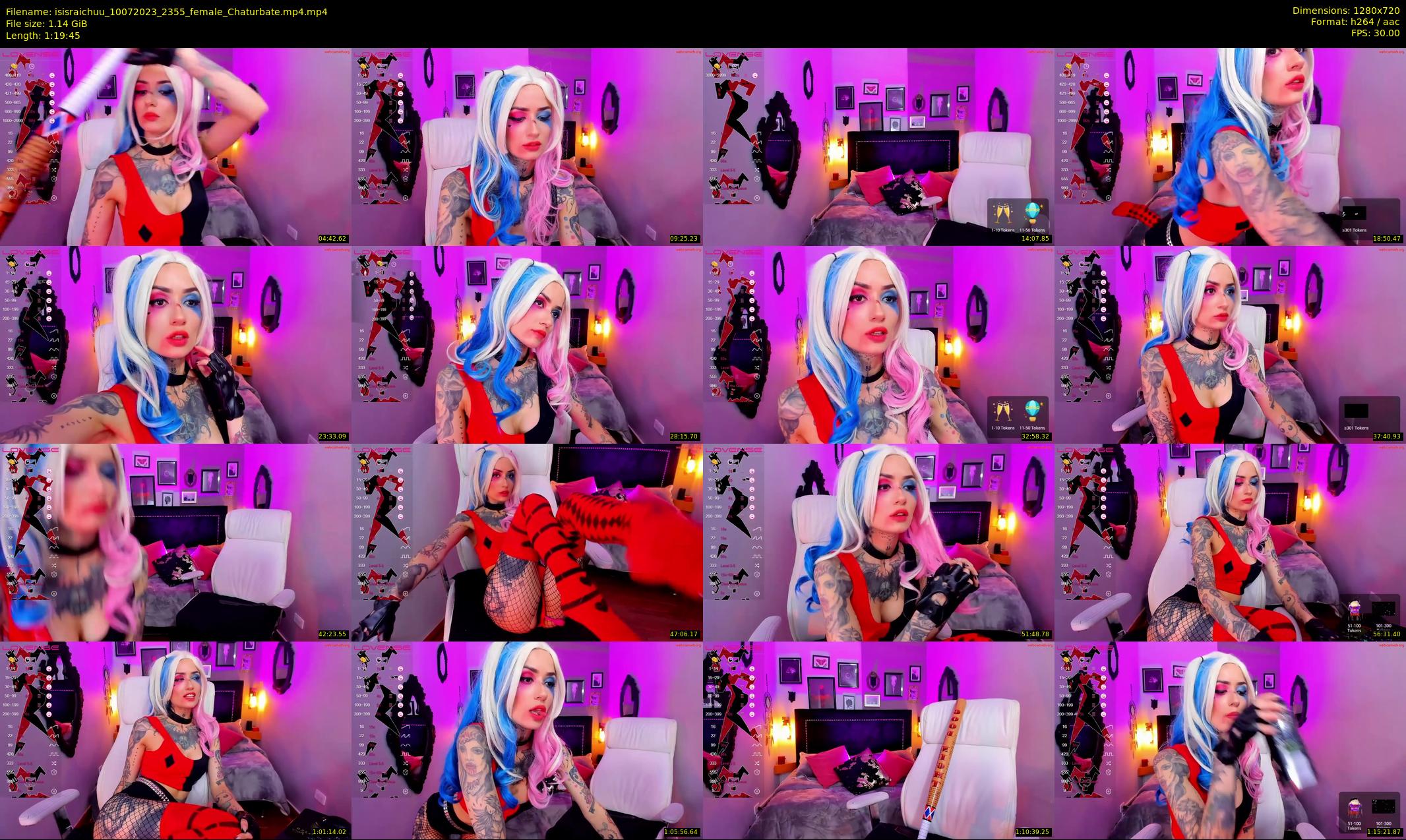 isisraichuu — 80 minute Chaturbate female cam show recording, 720p, Jul 10, 2023