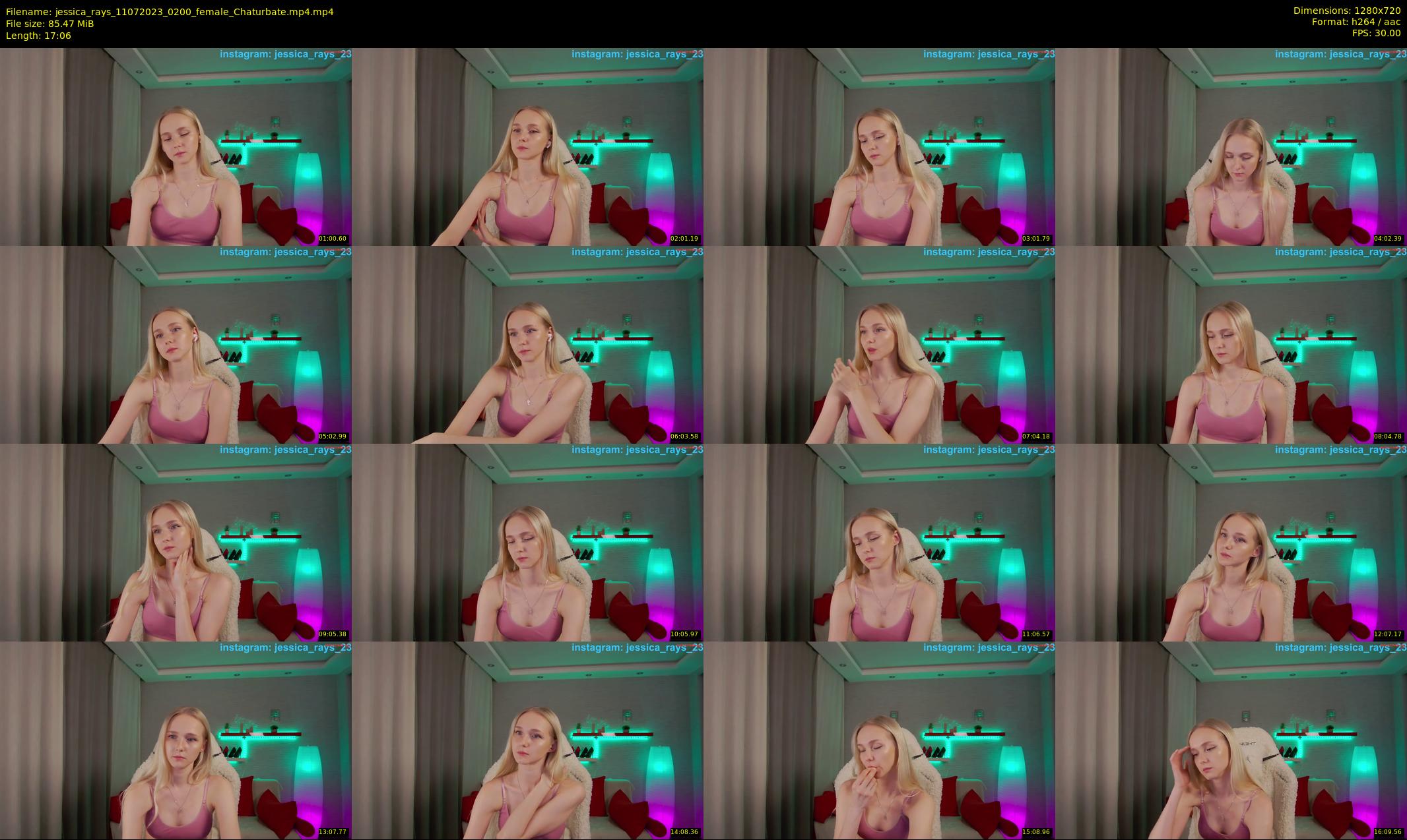 jessica_rays — 18 minute Chaturbate couple cam show recording, 720p, Jul 11, 2023