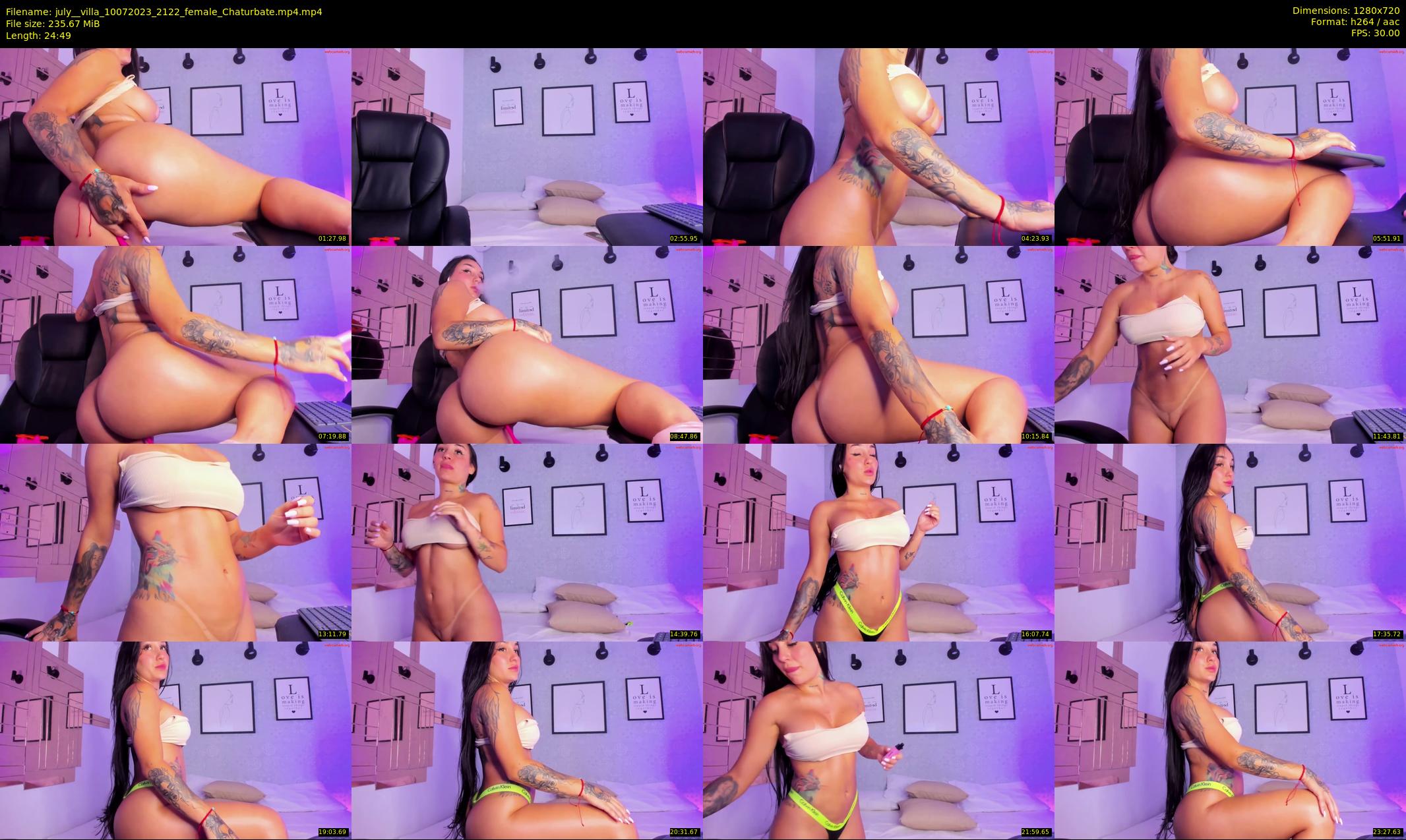 july__villa — 25 minute Chaturbate female cam show recording, 720p, Jul 10, 2023