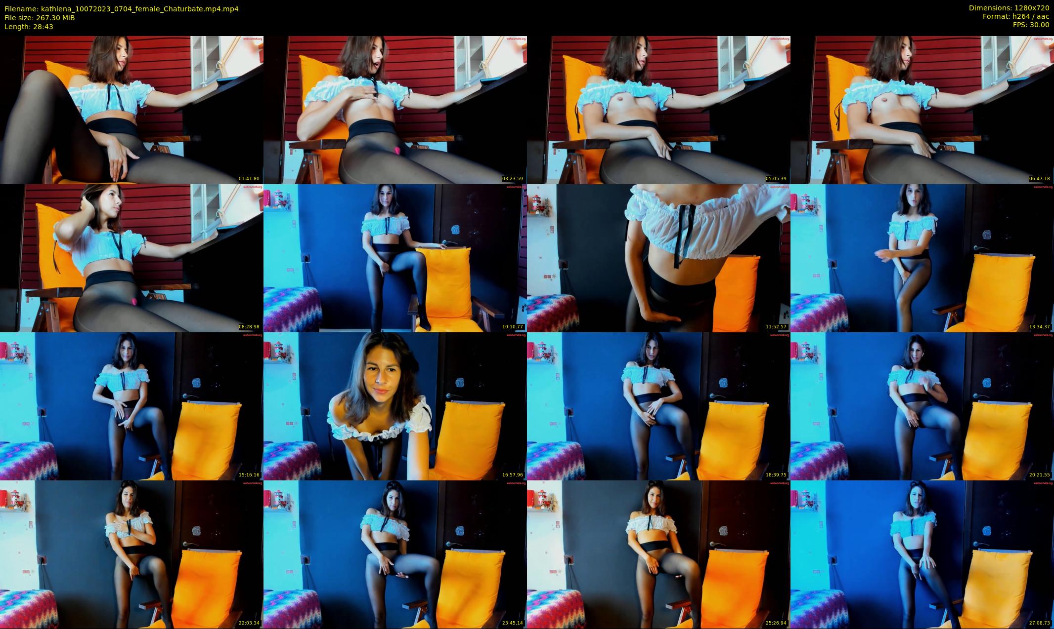 kathlena — 29 minute Chaturbate female cam show recording, 720p, Jul 10, 2023