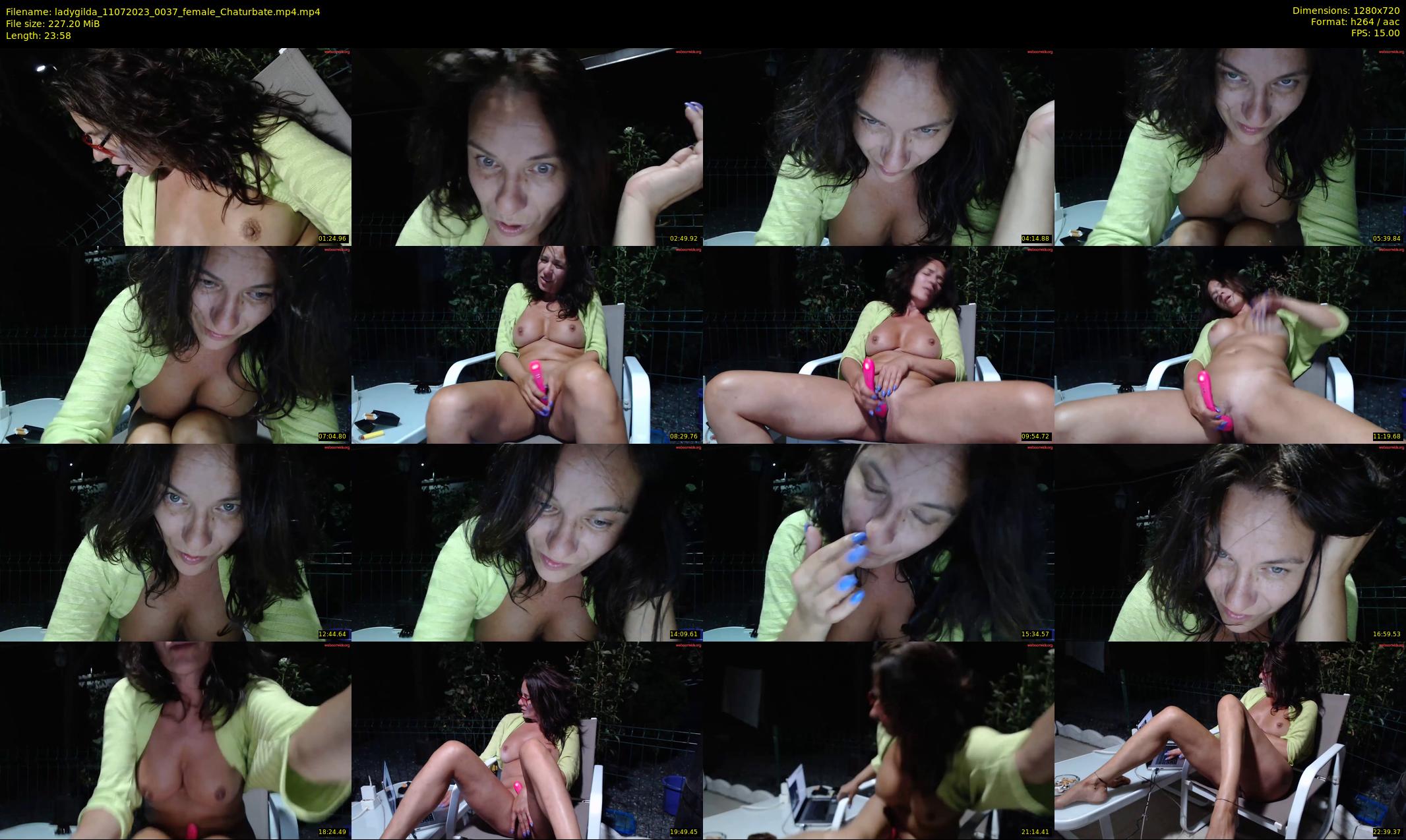 ladygilda — 24 minute Chaturbate female cam show recording, 720p, Jul 11, 2023