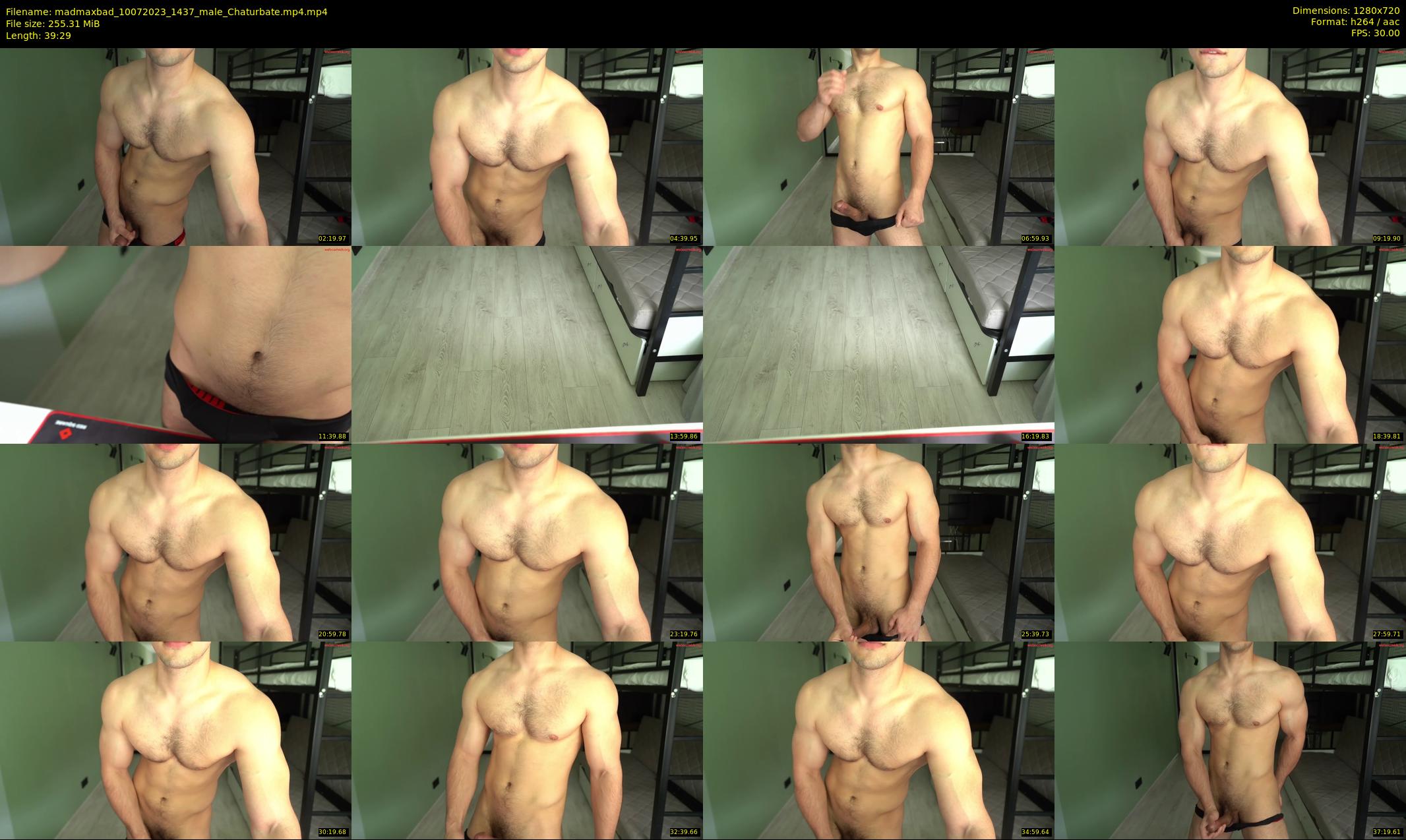 madmaxbad — 40 minute Chaturbate male cam show recording, 720p, Jul 10, 2023