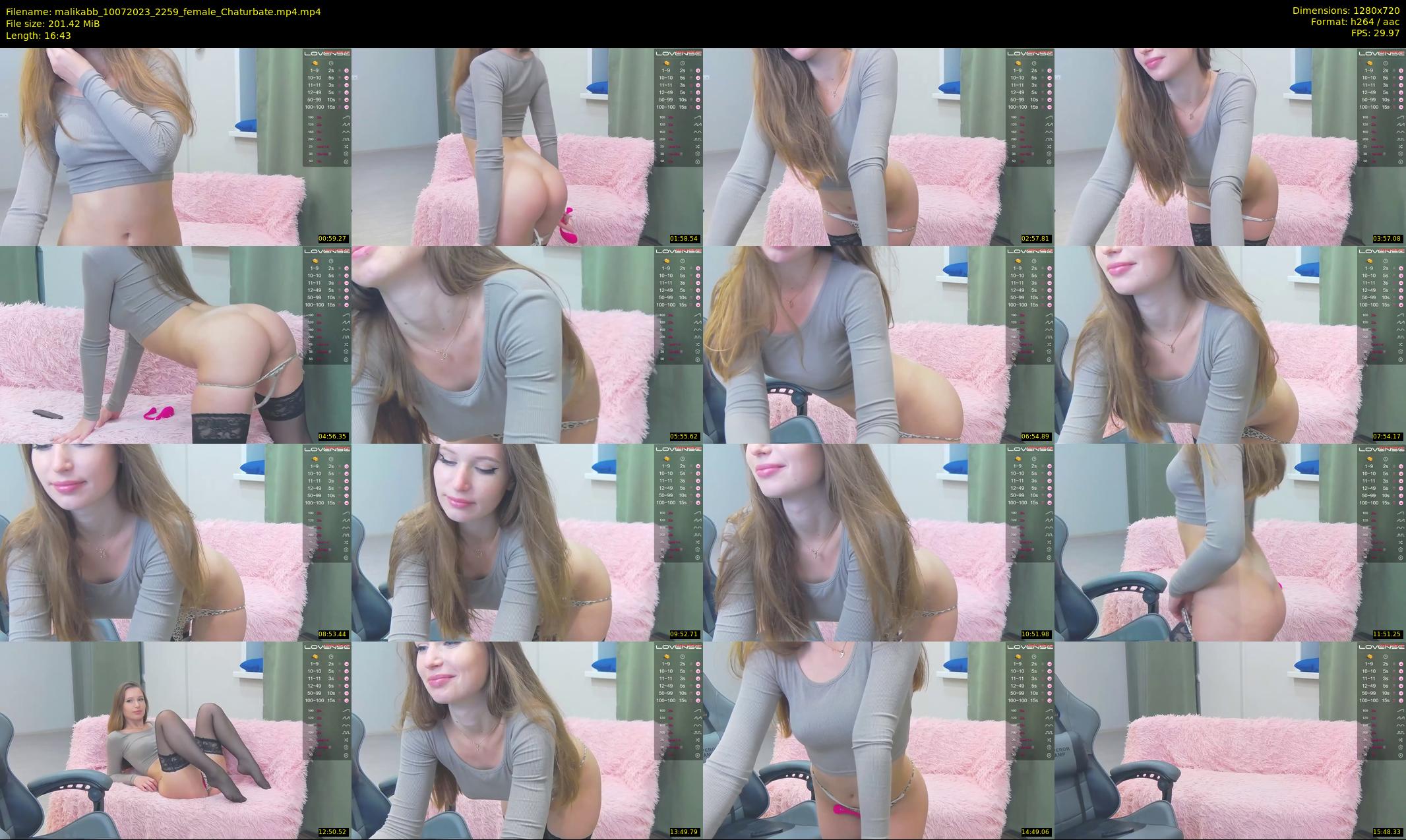 malikabb — 17 minute Chaturbate female cam show recording, 720p, Jul 10, 2023