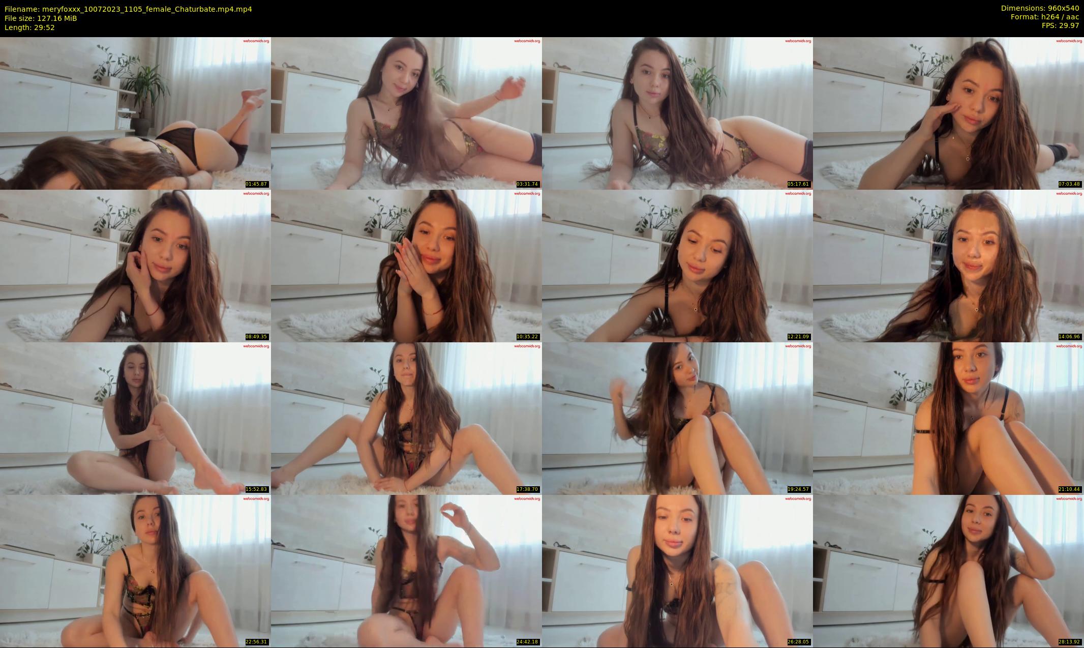 meryfoxxx — 30 minute Chaturbate female cam show recording, 480p, Jul 10, 2023