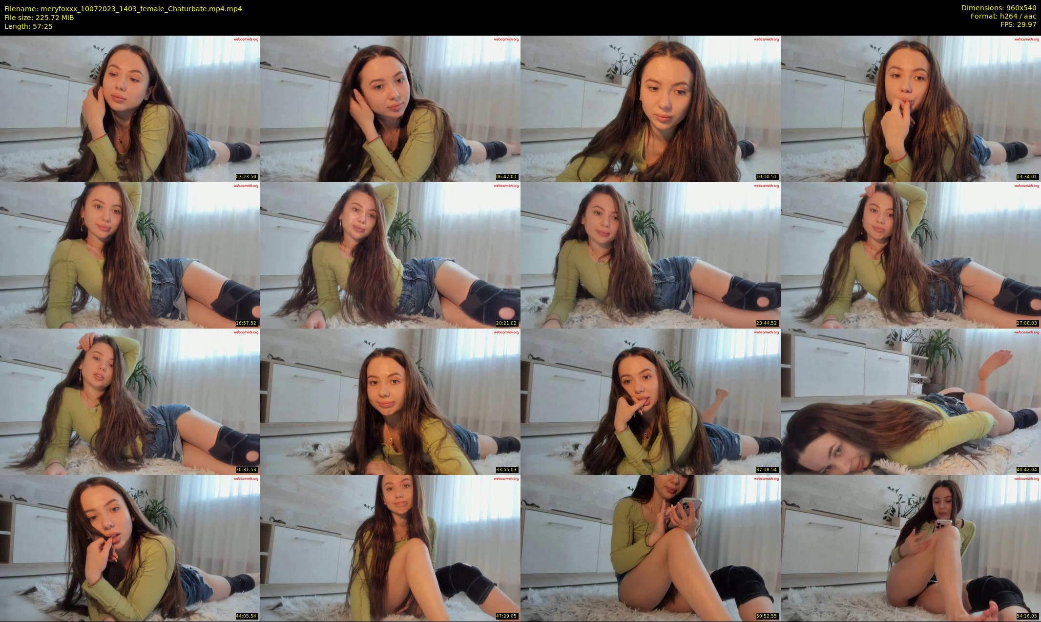 meryfoxxx — 58 minute Chaturbate female cam show recording, 480p, Jul 10, 2023