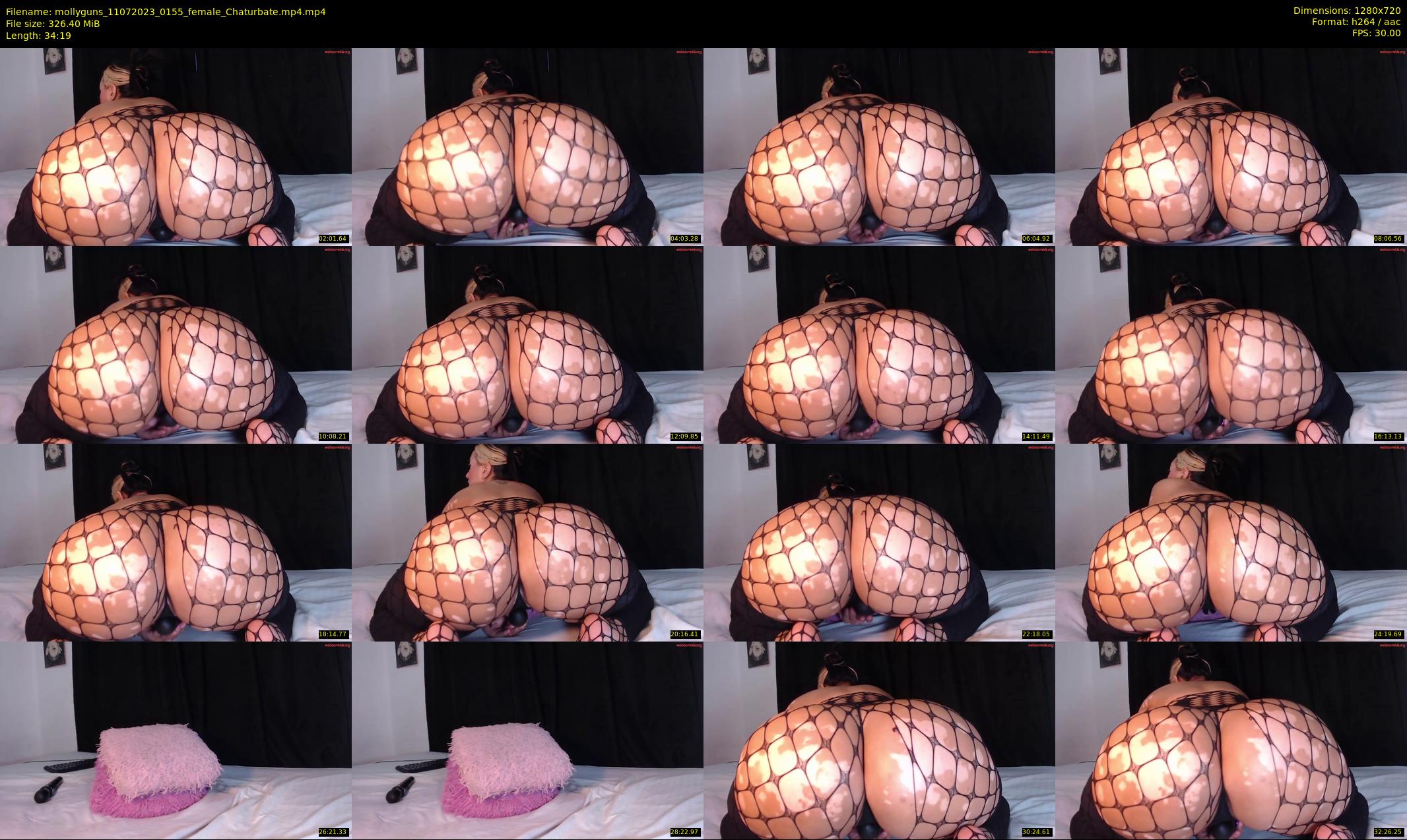 mollyguns — 35 minute Chaturbate female cam show recording, 720p, Jul 11, 2023