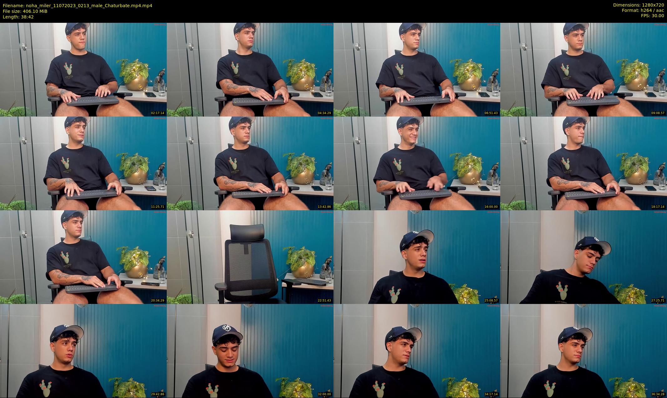 noha_miler — 39 minute Chaturbate male cam show recording, 720p, Jul 11, 2023
