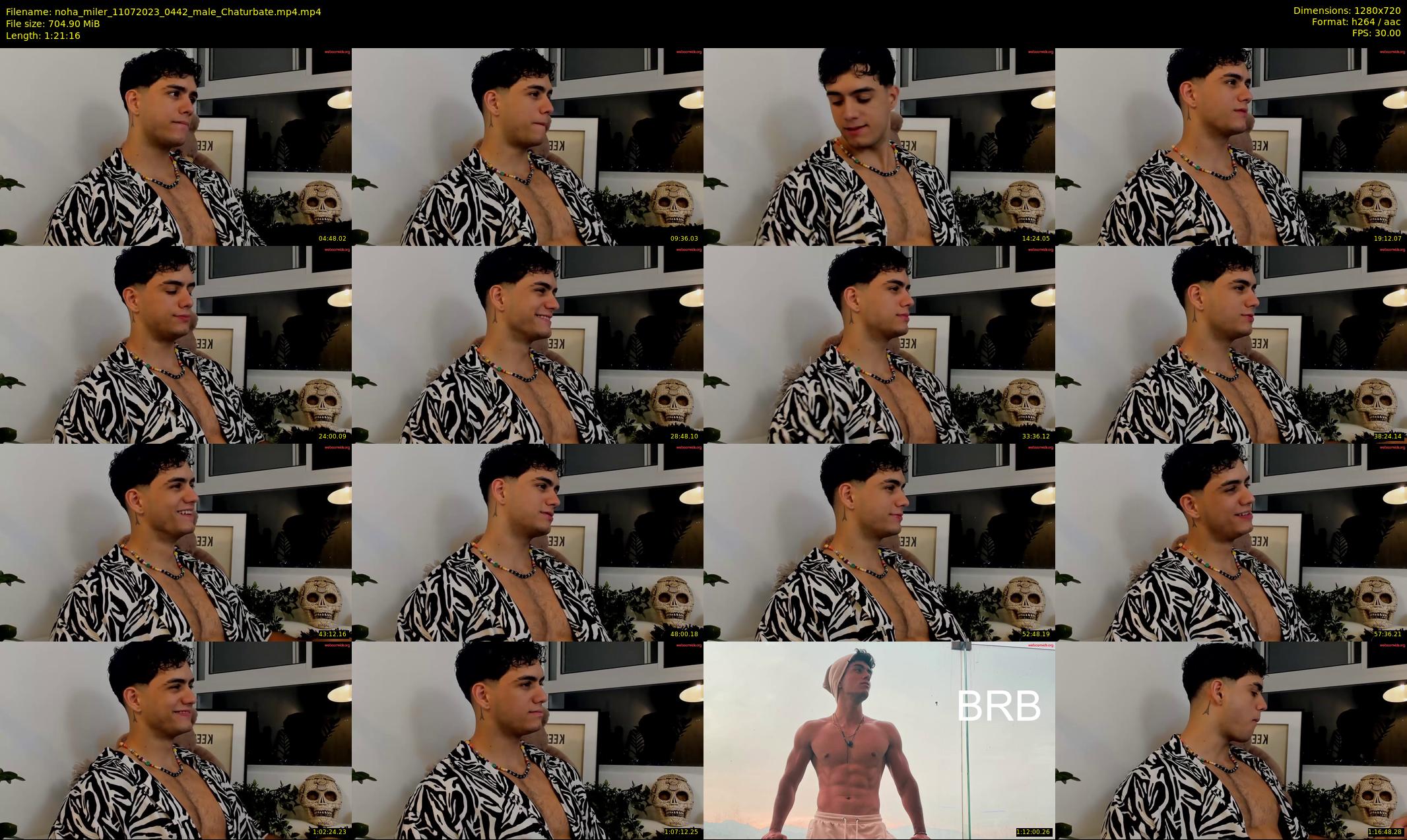 noha_miler — 82 minute Chaturbate male cam show recording, 720p, Jul 11, 2023