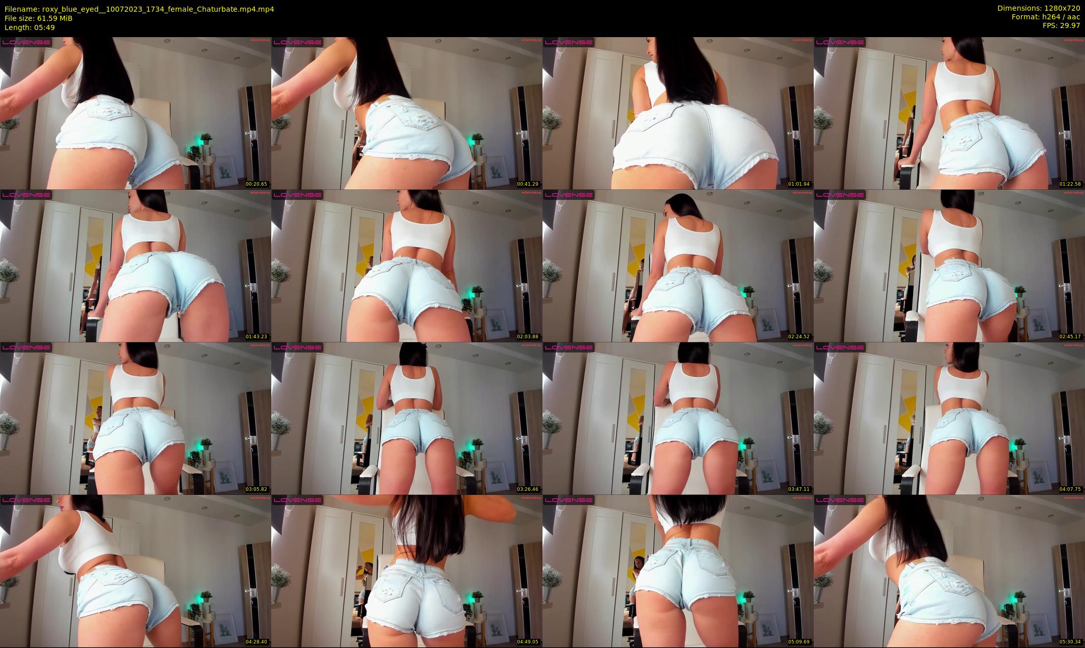 roxy_blue_eyed_ — 6 minute Chaturbate female cam show recording, 720p, Jul 10, 2023