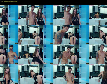 shineblue2728 — 18 minute Chaturbate couple cam show recording, 720p, Jul 10, 2023