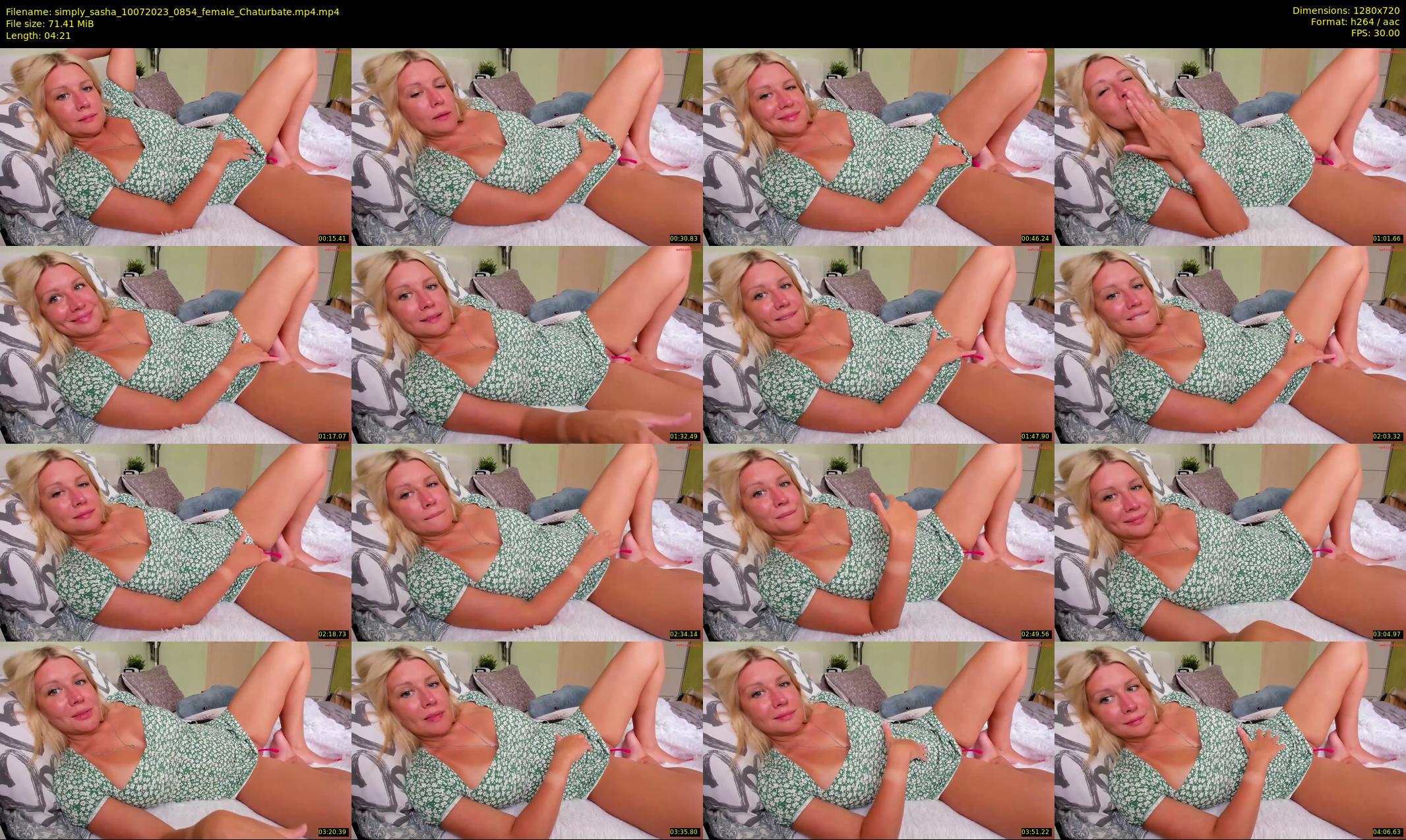 simply_sasha — 5 minute Chaturbate female cam show recording, 720p, Jul 10, 2023
