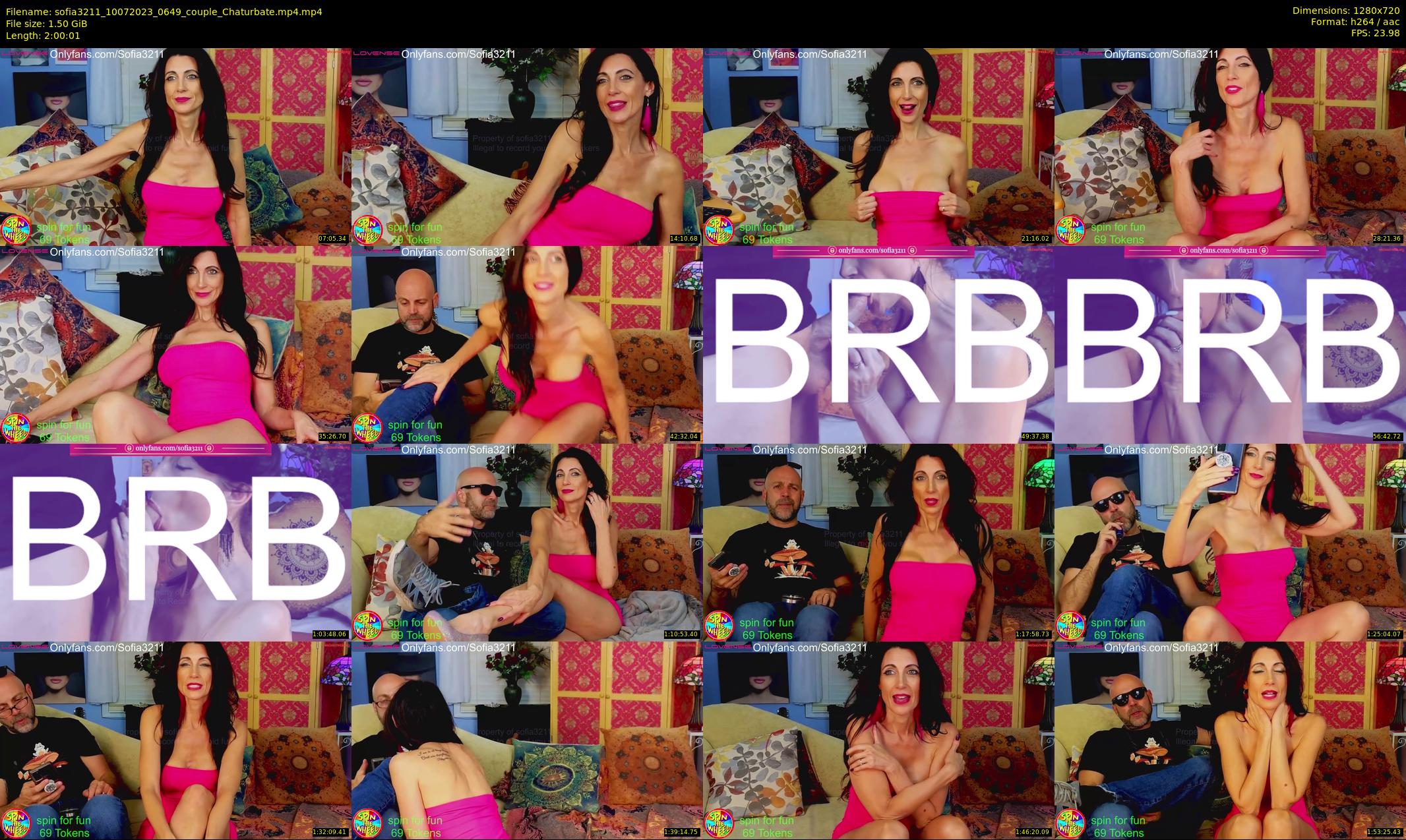sofia3211 — 121 minute Chaturbate couple cam show recording, 720p, Jul 10, 2023