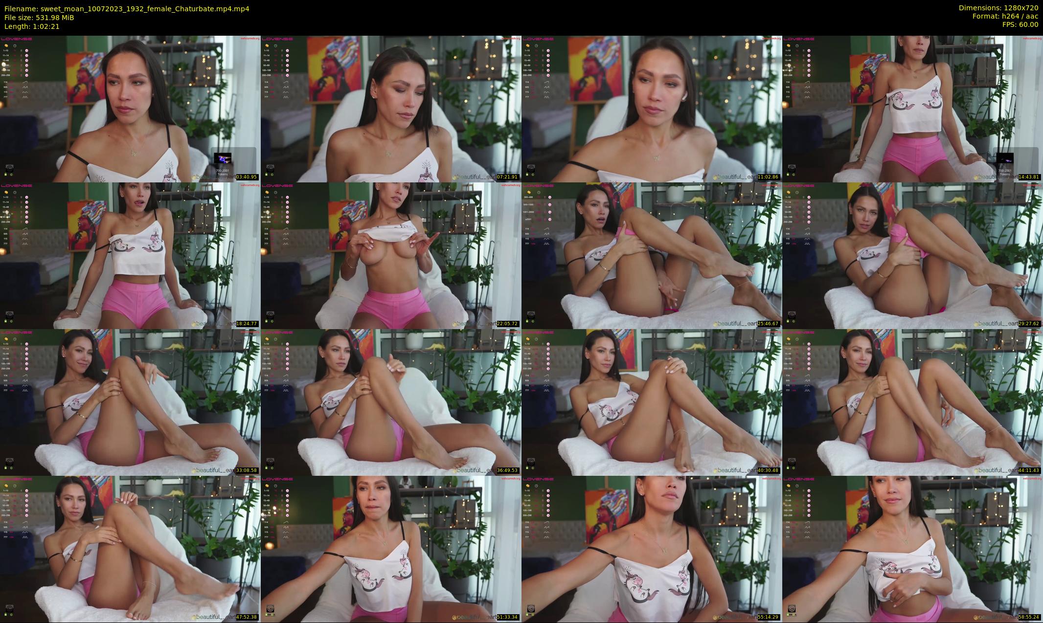 sweet_moan — 63 minute Chaturbate female cam show recording, 720p, Jul 10, 2023