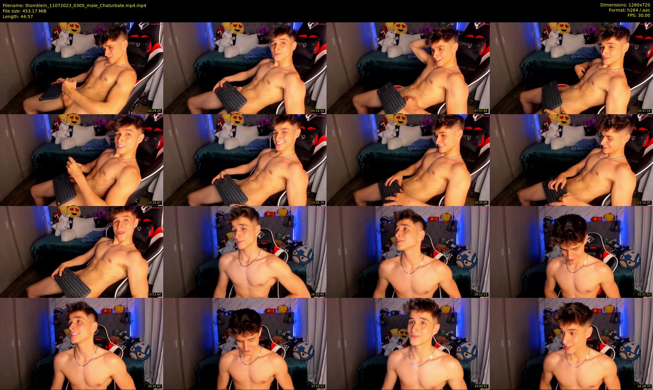 thomklein — 45 minute Chaturbate male cam show recording, 720p, Jul 11, 2023