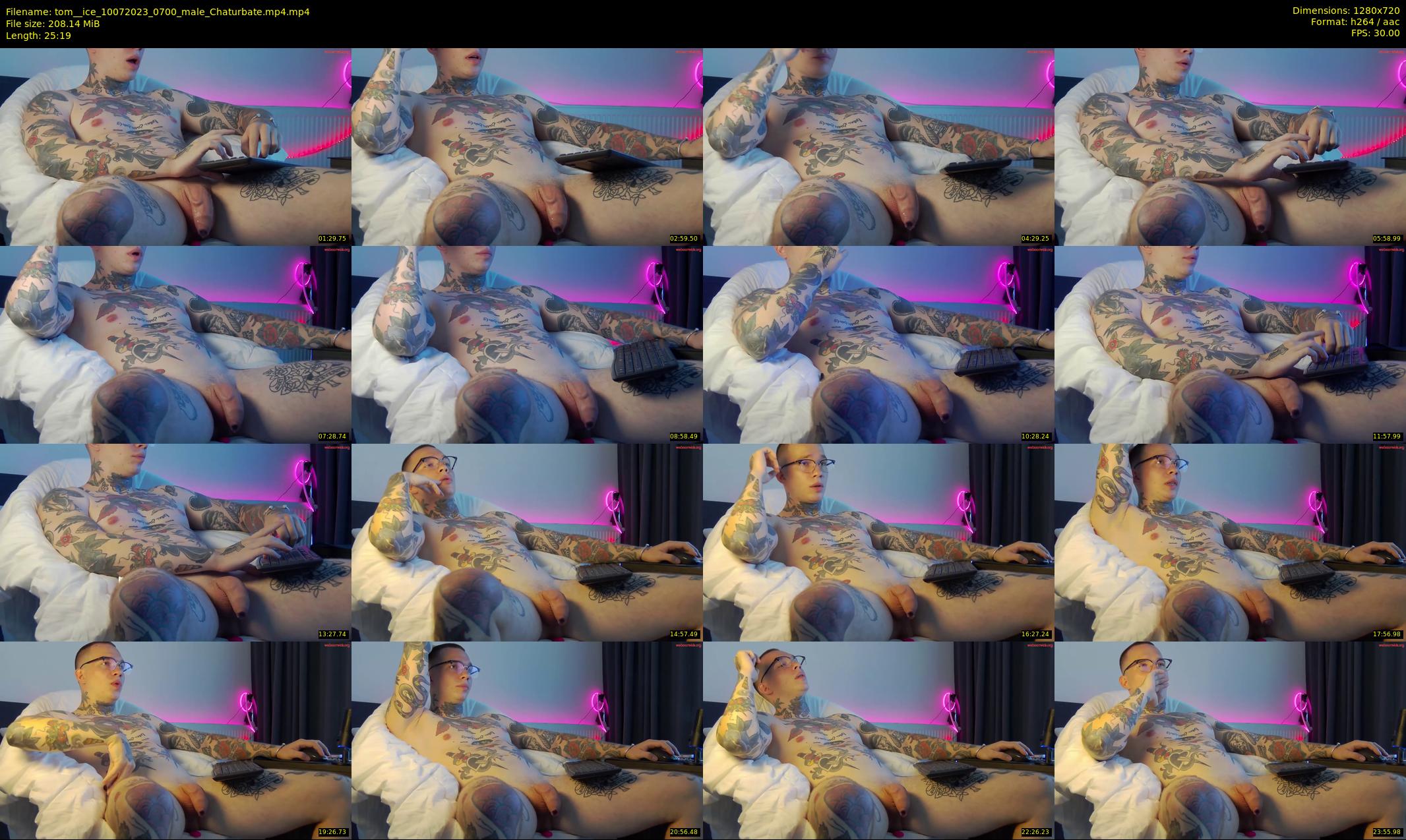 tom__ice — 26 minute Chaturbate male cam show recording, 720p, Jul 10, 2023