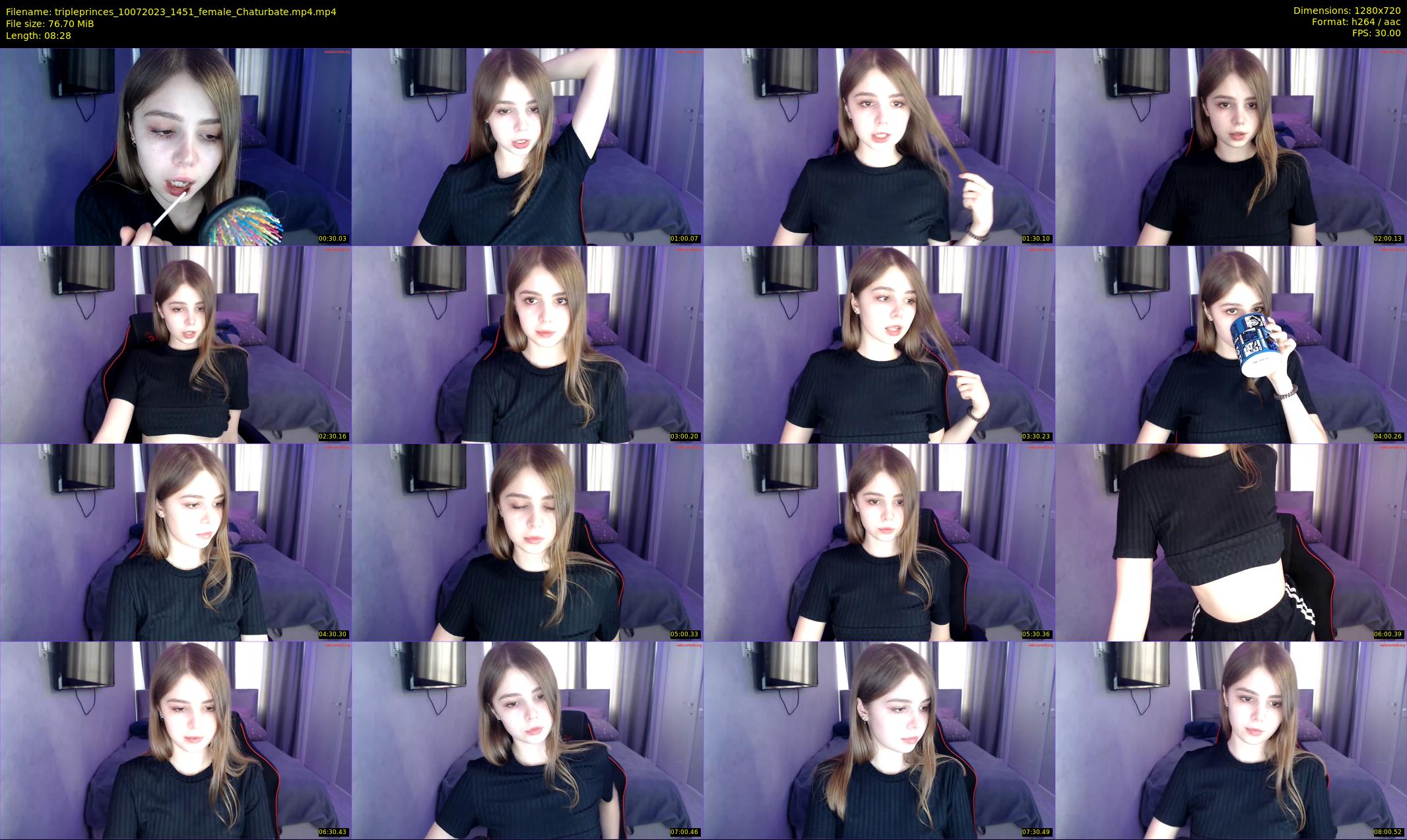 tripleprinces — 9 minute Chaturbate female cam show recording, 720p, Jul 10, 2023