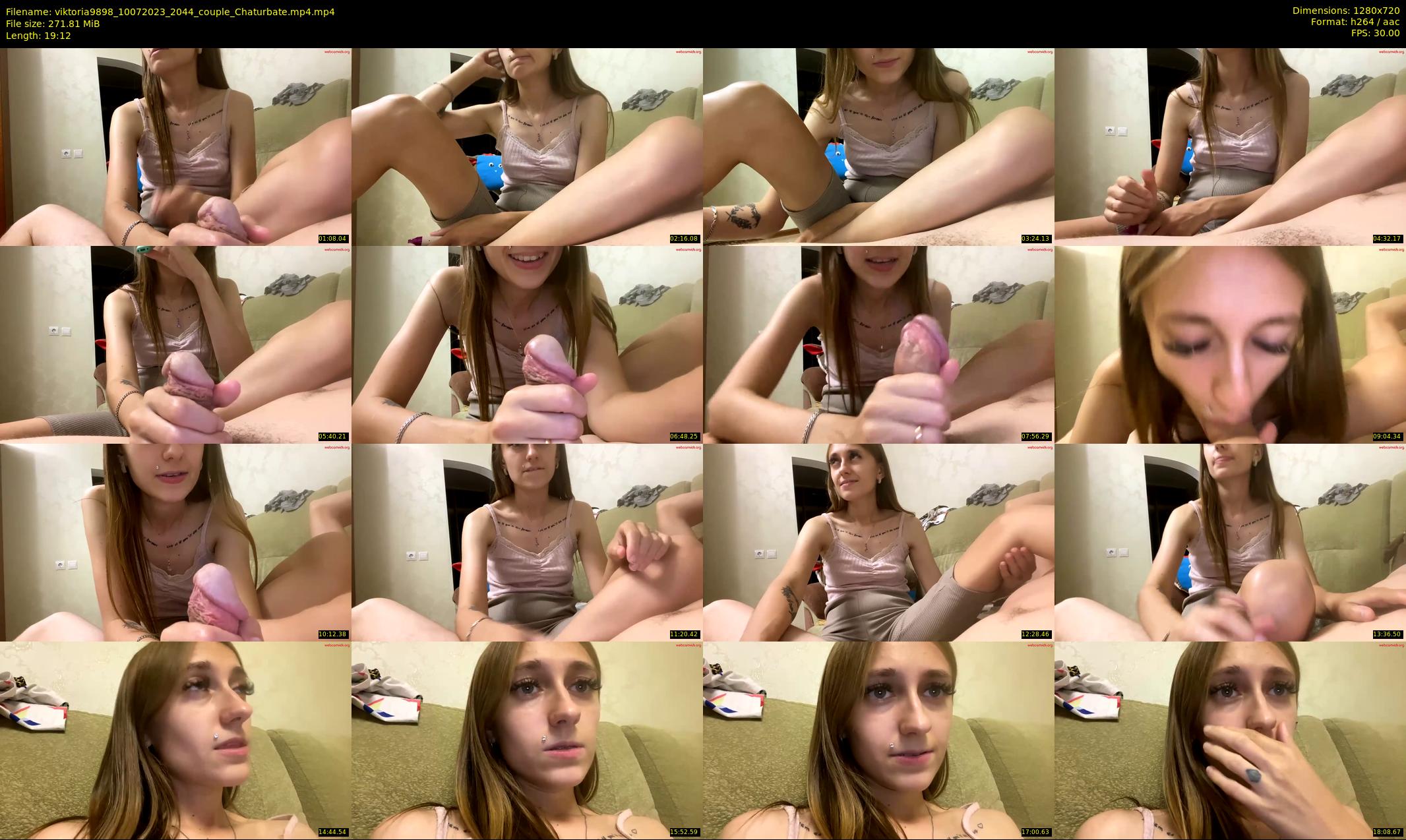 viktoria9898 — 20 minute Chaturbate couple cam show recording, 720p, Jul 10, 2023