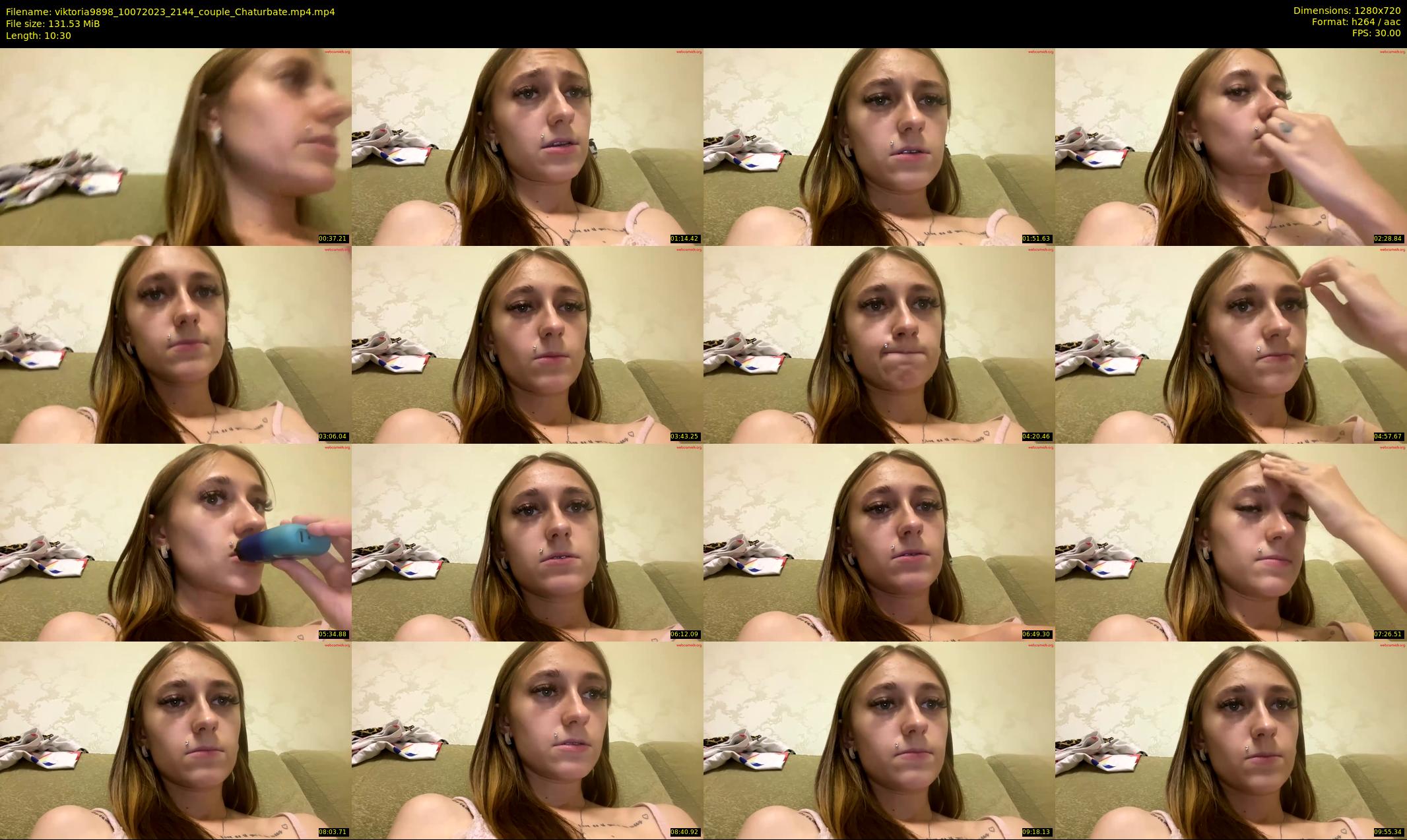 viktoria9898 — 11 minute Chaturbate couple cam show recording, 720p, Jul 10, 2023
