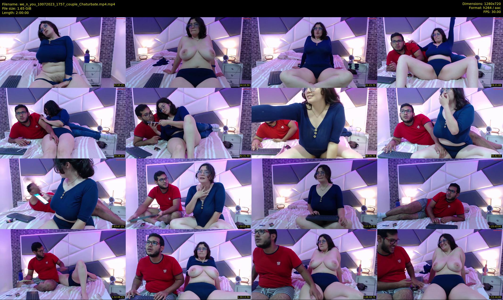 we_n_you — 120 minute Chaturbate couple cam show recording, 720p, Jul 10, 2023