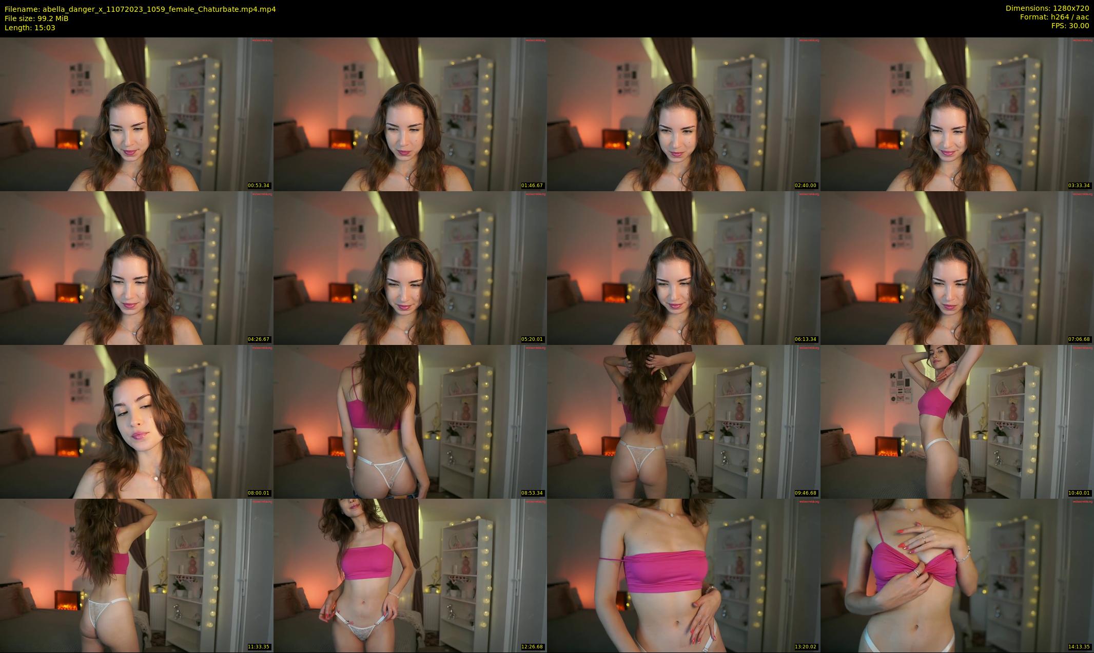 abella_danger_x — 16 minute Chaturbate female cam show recording, 720p, Jul 11, 2023