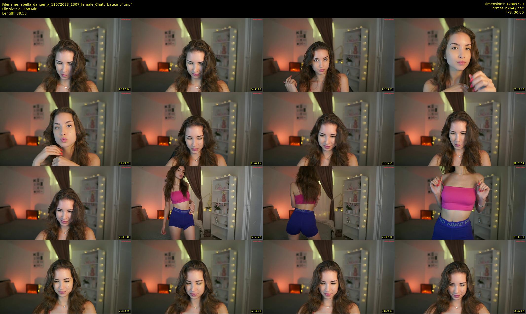 abella_danger_x — 39 minute Chaturbate female cam show recording, 720p, Jul 11, 2023