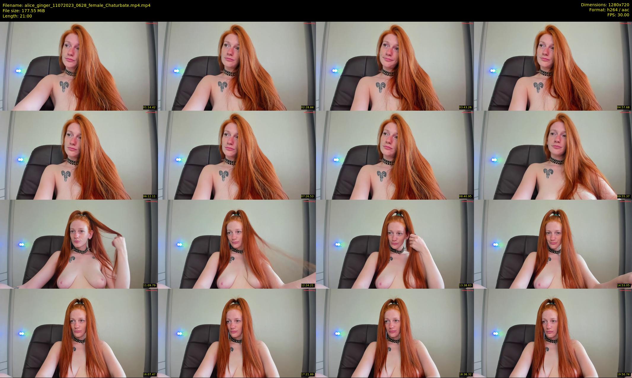 alice_ginger — 21 minute Chaturbate female cam show recording, 720p, Jul 11, 2023