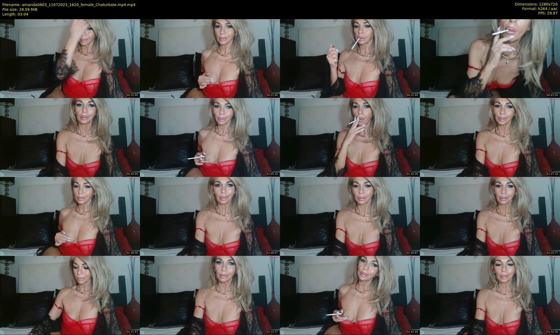 amanda0803 — 4 minute Chaturbate female cam show recording, 720p, Jul 11, 2023