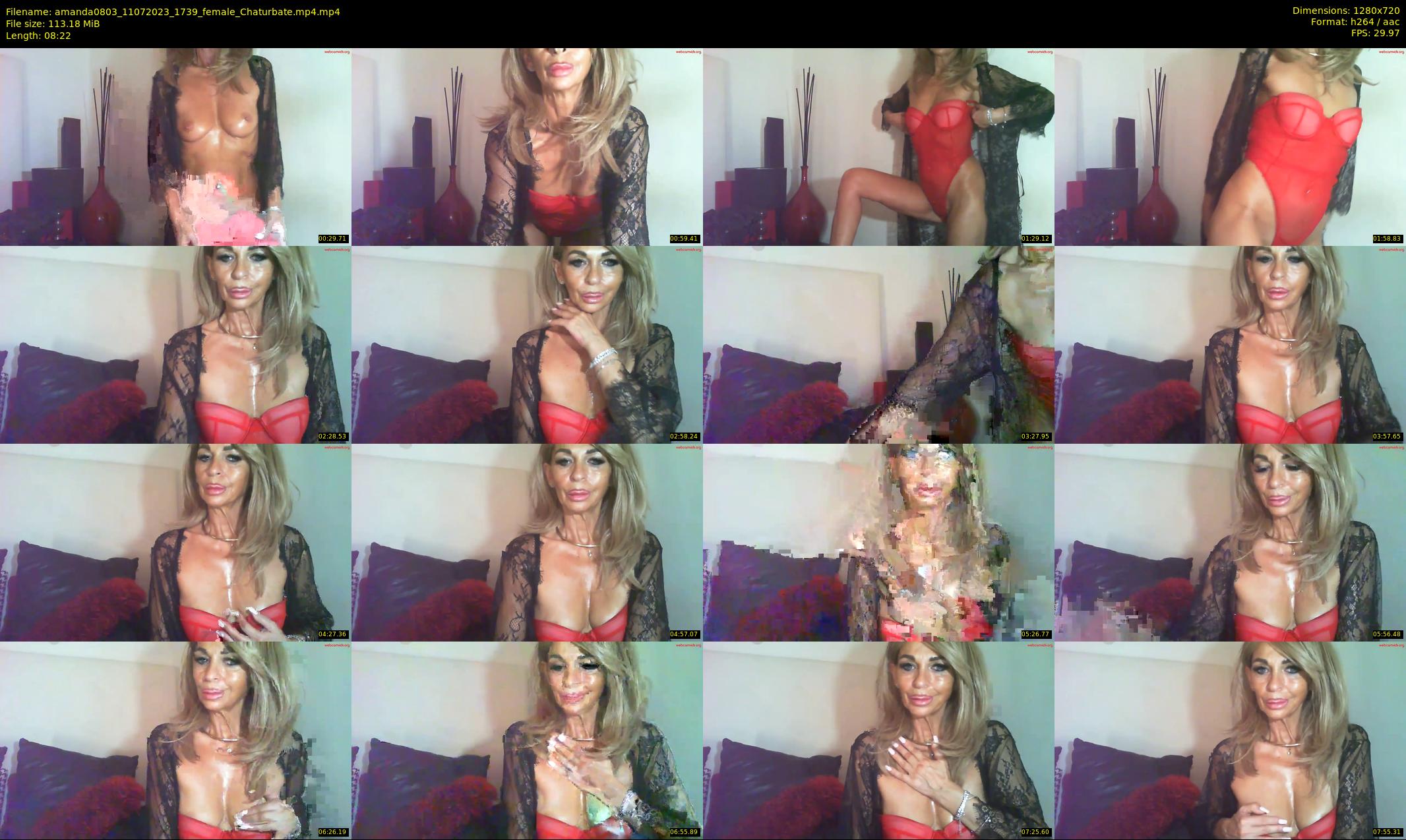 amanda0803 — 9 minute Chaturbate female cam show recording, 720p, Jul 11, 2023