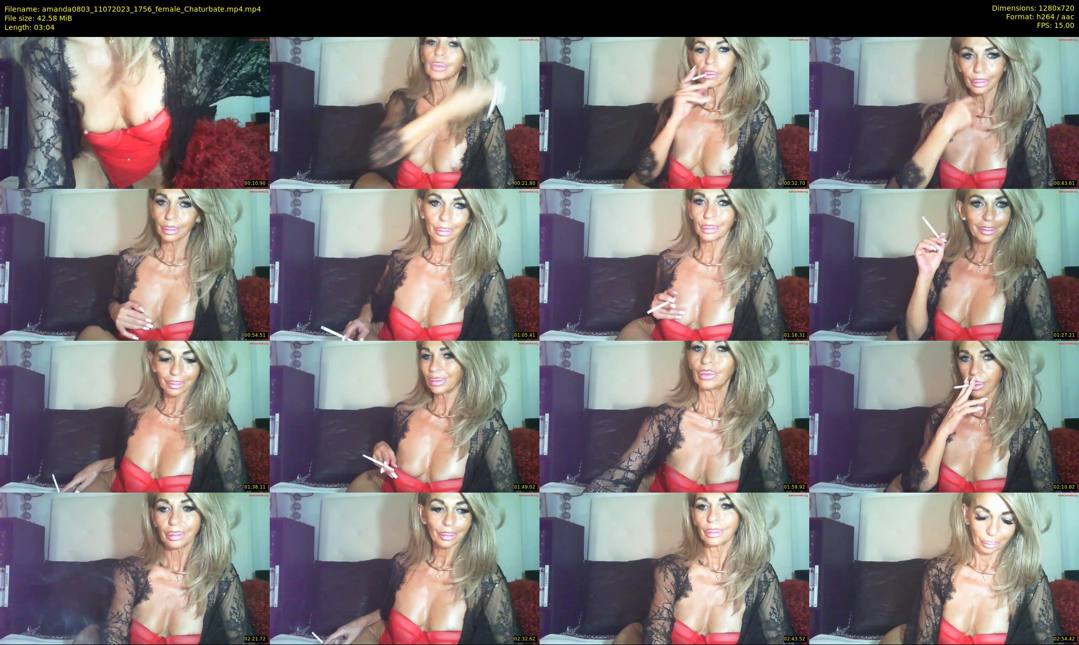 amanda0803 — 4 minute Chaturbate female cam show recording, 720p, Jul 11, 2023