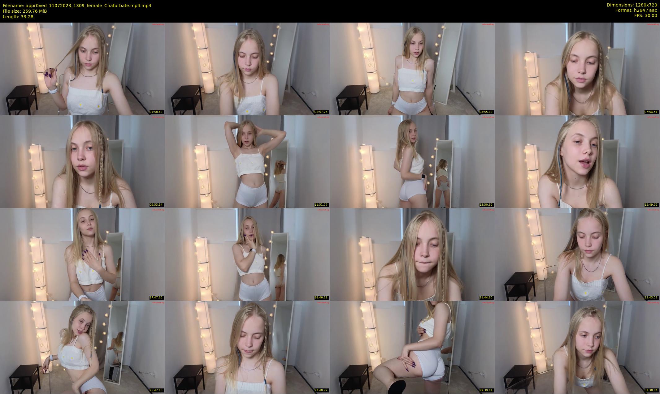 appr0ved — 34 minute Chaturbate female cam show recording, 720p, Jul 11, 2023