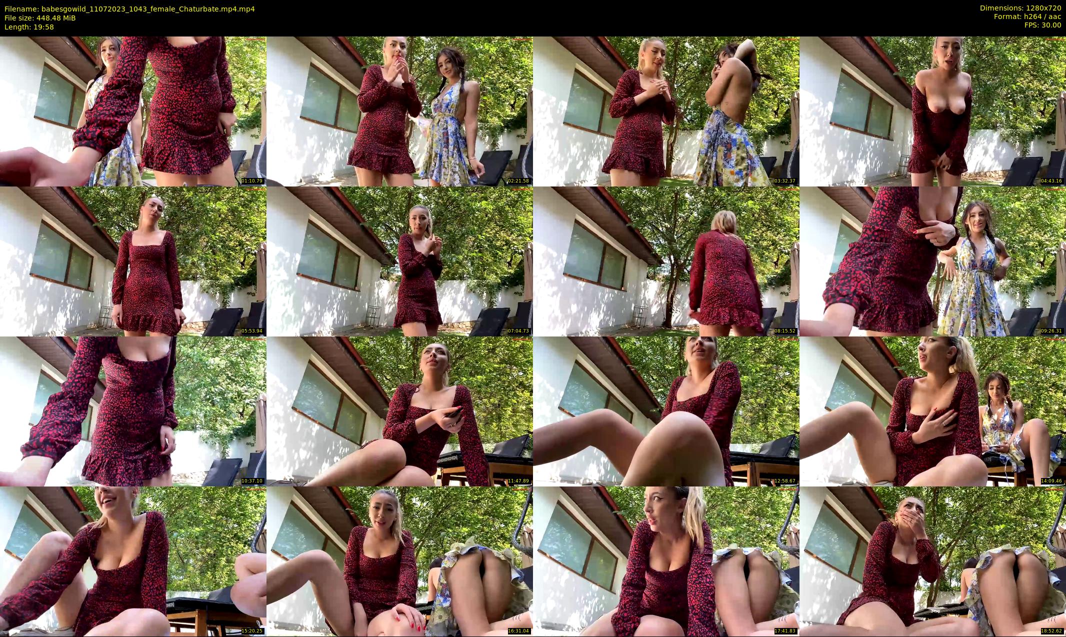 babesgowild — 20 minute Chaturbate couple cam show recording, 720p, Jul 11, 2023