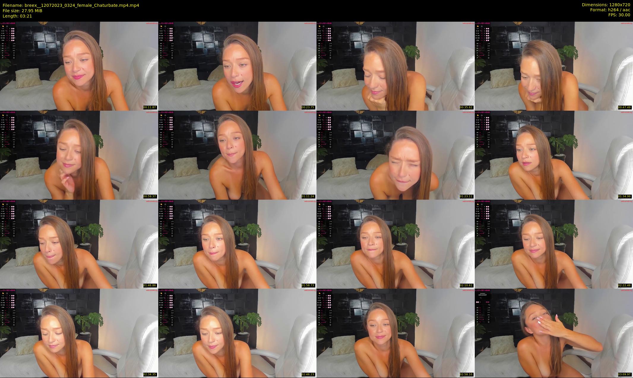 breex_ — 4 minute Chaturbate female cam show recording, 720p, Jul 12, 2023
