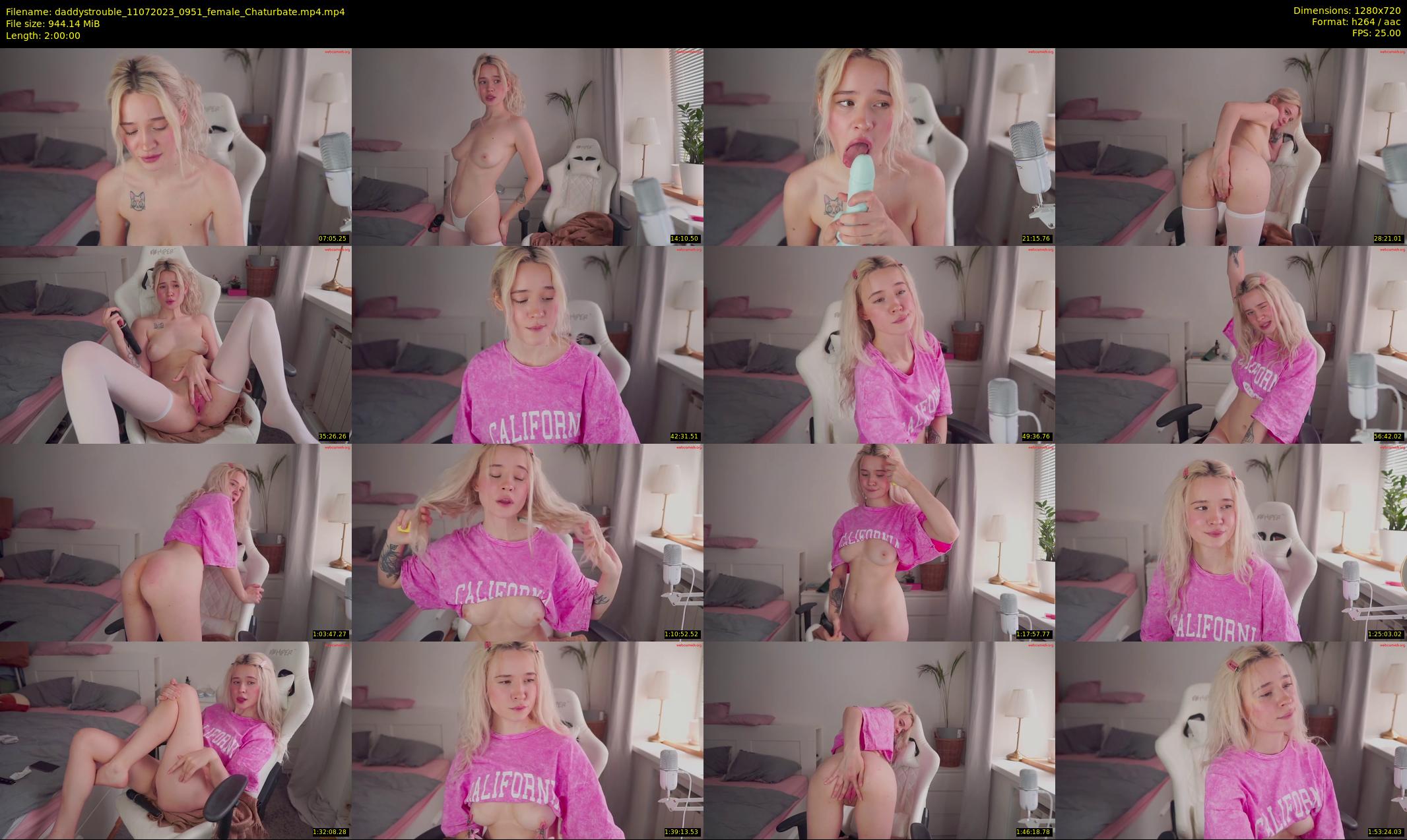 daddystrouble — 120 minute Chaturbate female cam show recording, 720p, Jul 11, 2023