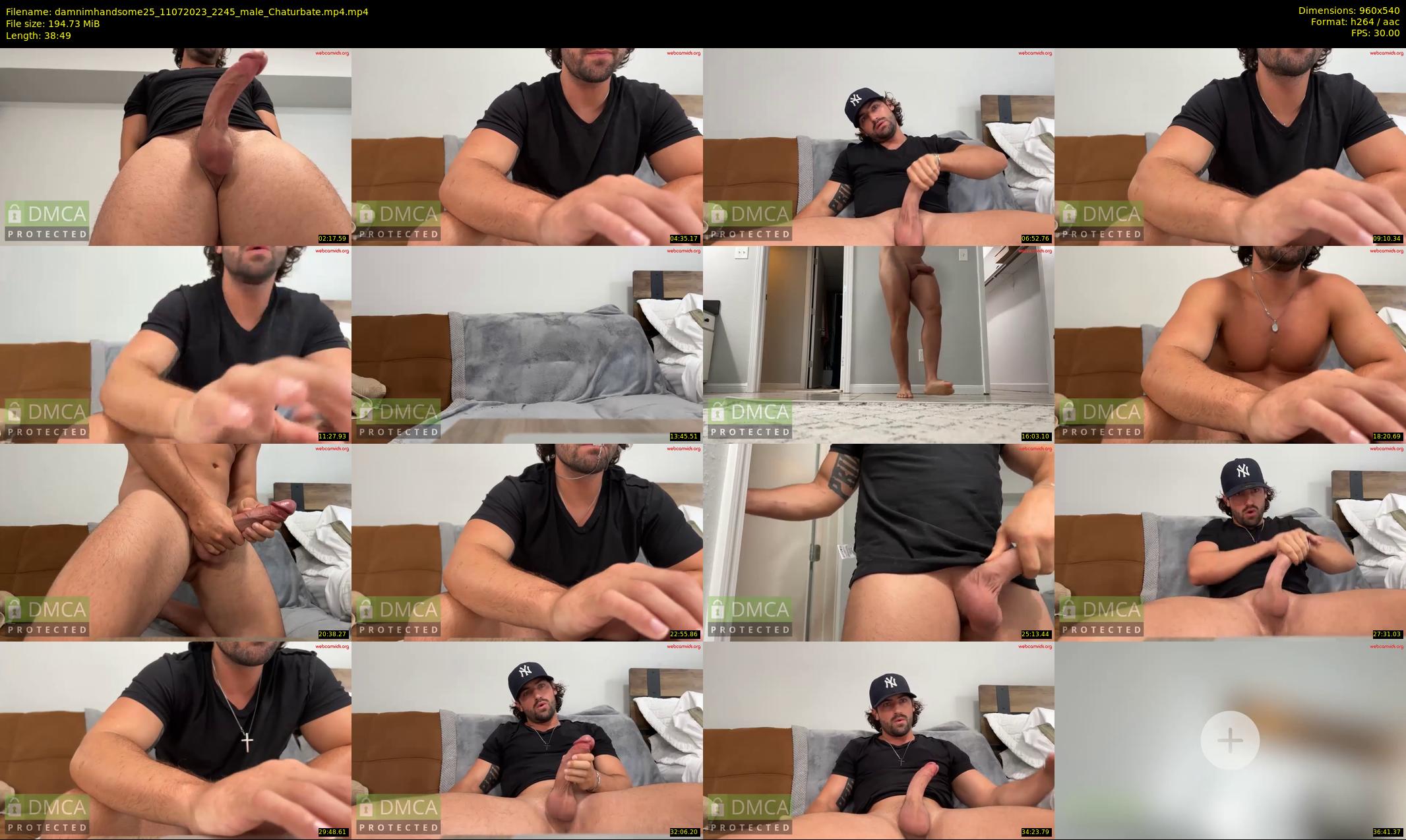 damnimhandsome25 — 39 minute Chaturbate male cam show recording, 480p, Jul 11, 2023