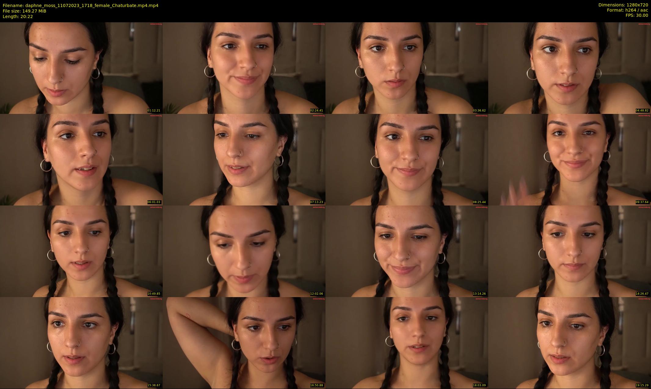 daphne_moss — 21 minute Chaturbate female cam show recording, 720p, Jul 11, 2023