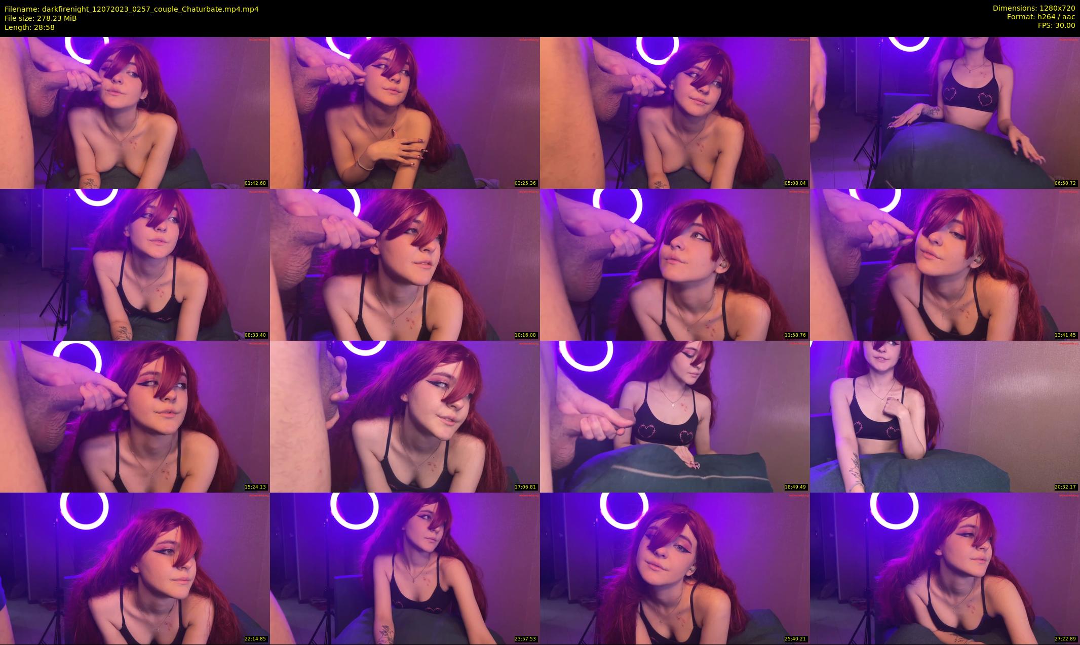 darkfirenight — 29 minute Chaturbate couple cam show recording, 720p, Jul 12, 2023