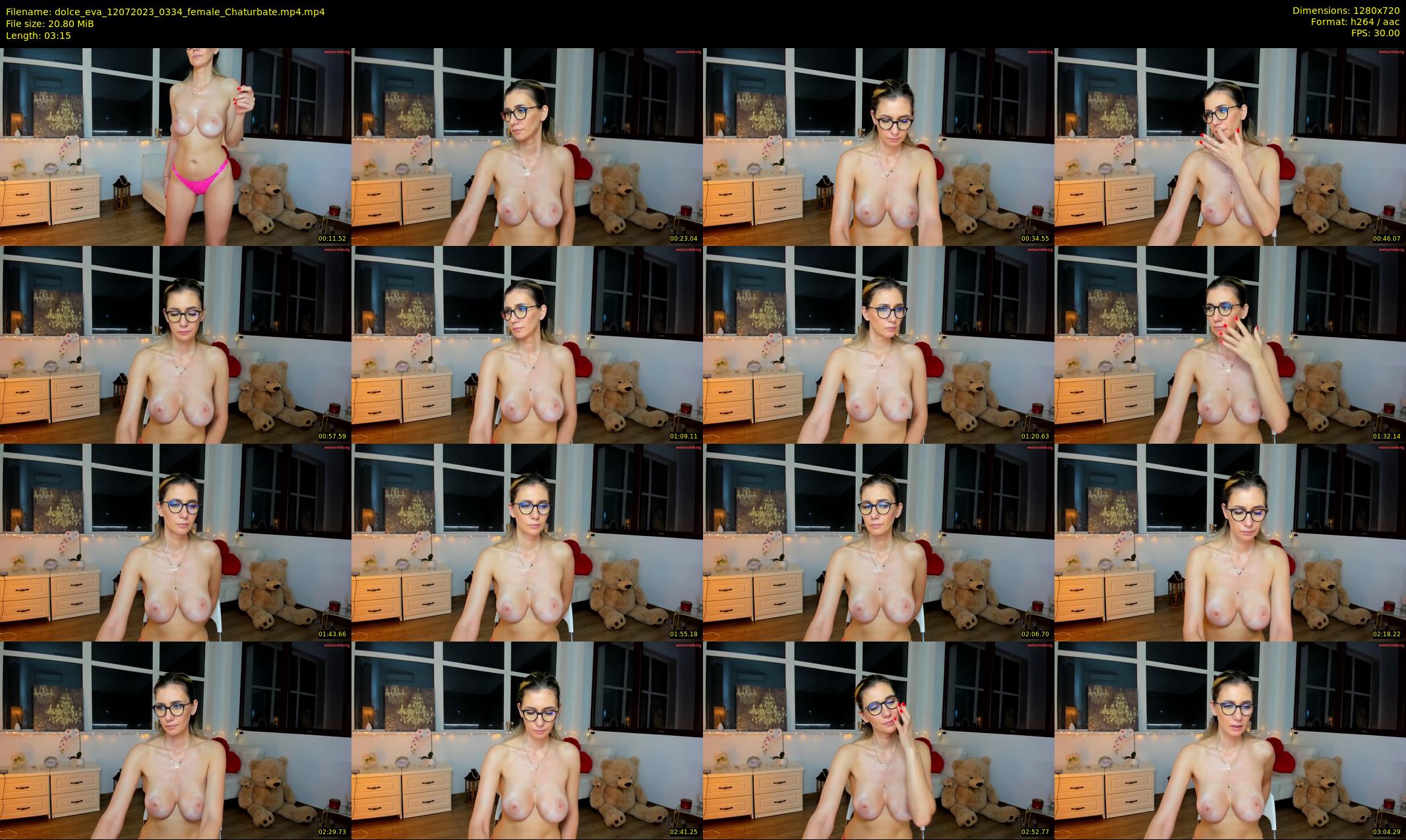 dolce_eva — 4 minute Chaturbate female cam show recording, 720p, Jul 12, 2023