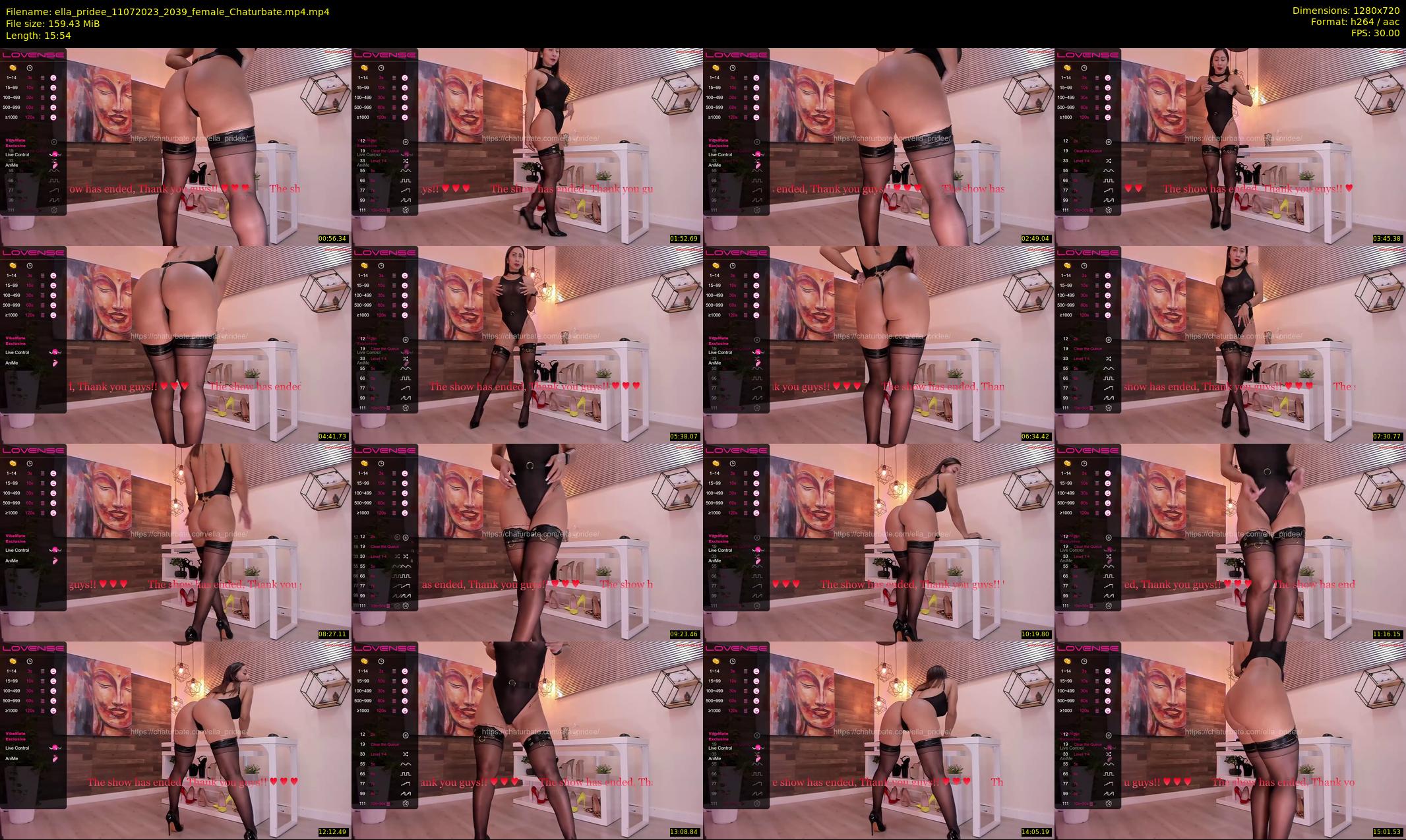 ella_pridee — 16 minute Chaturbate female cam show recording, 720p, Jul 11, 2023