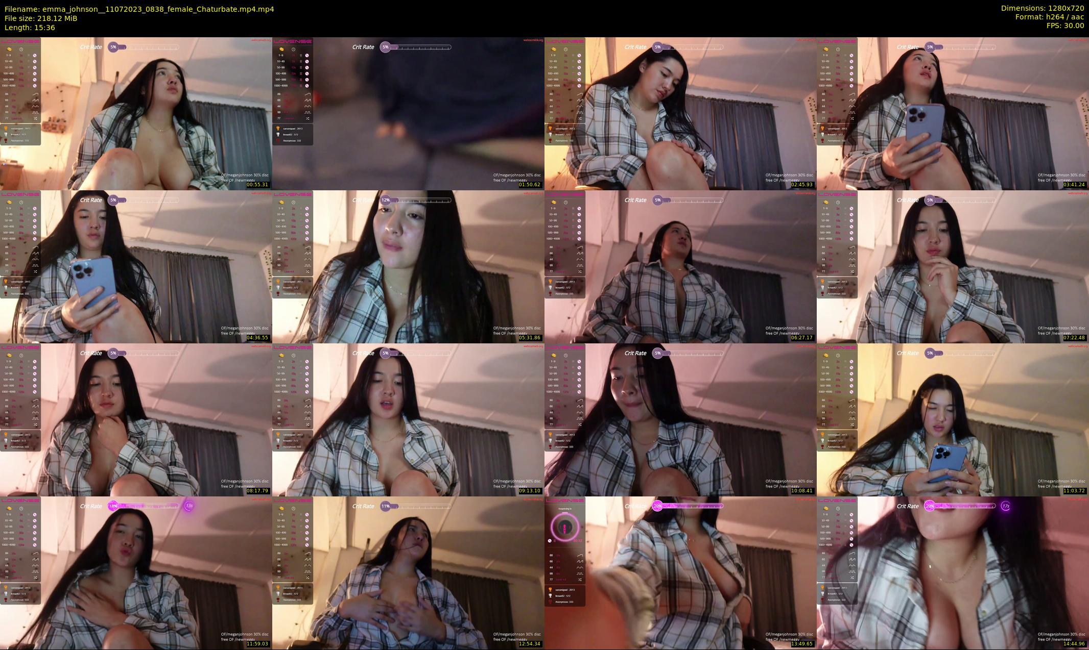 emma_johnson_ — 16 minute Chaturbate female cam show recording, 720p, Jul 11, 2023