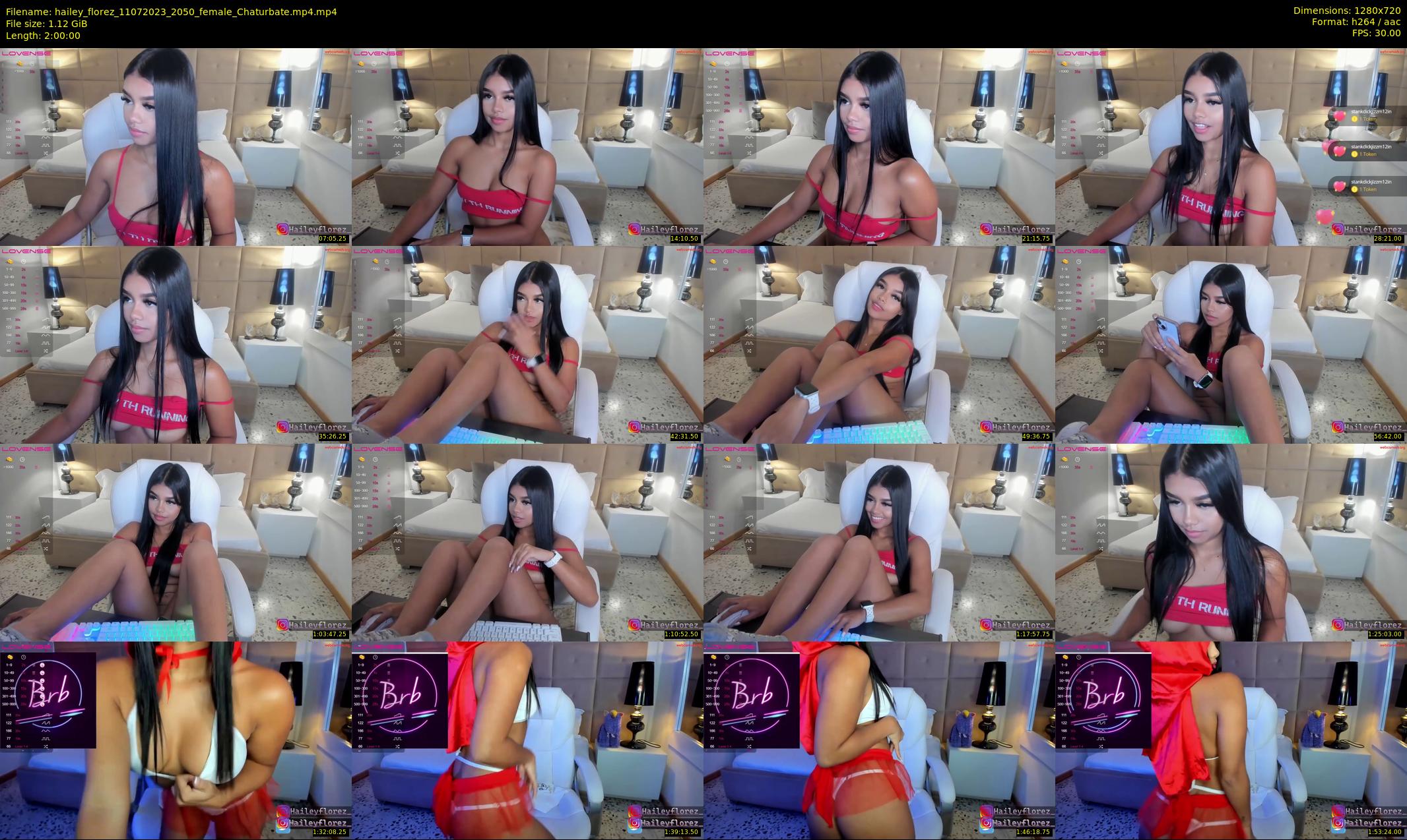 hailey_florez — 120 minute Chaturbate female cam show recording, 720p, Jul 11, 2023
